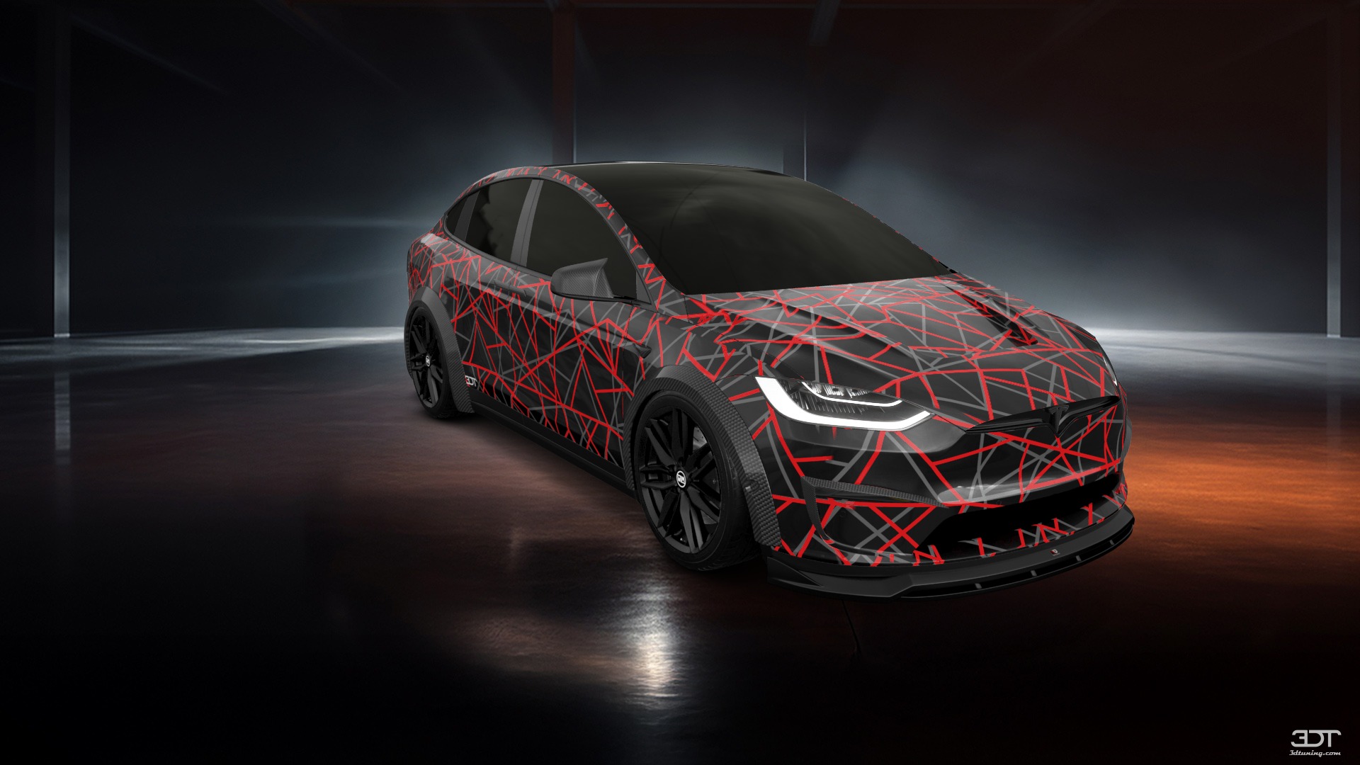 Tesla Model X 5 Door SUV 2024 tuning