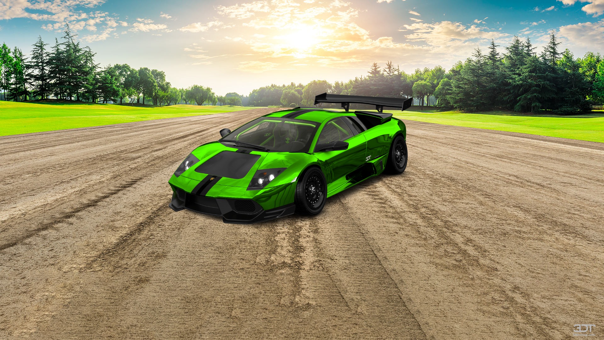 Lamborghini Murcielago 2 Door Coupe 2001 tuning