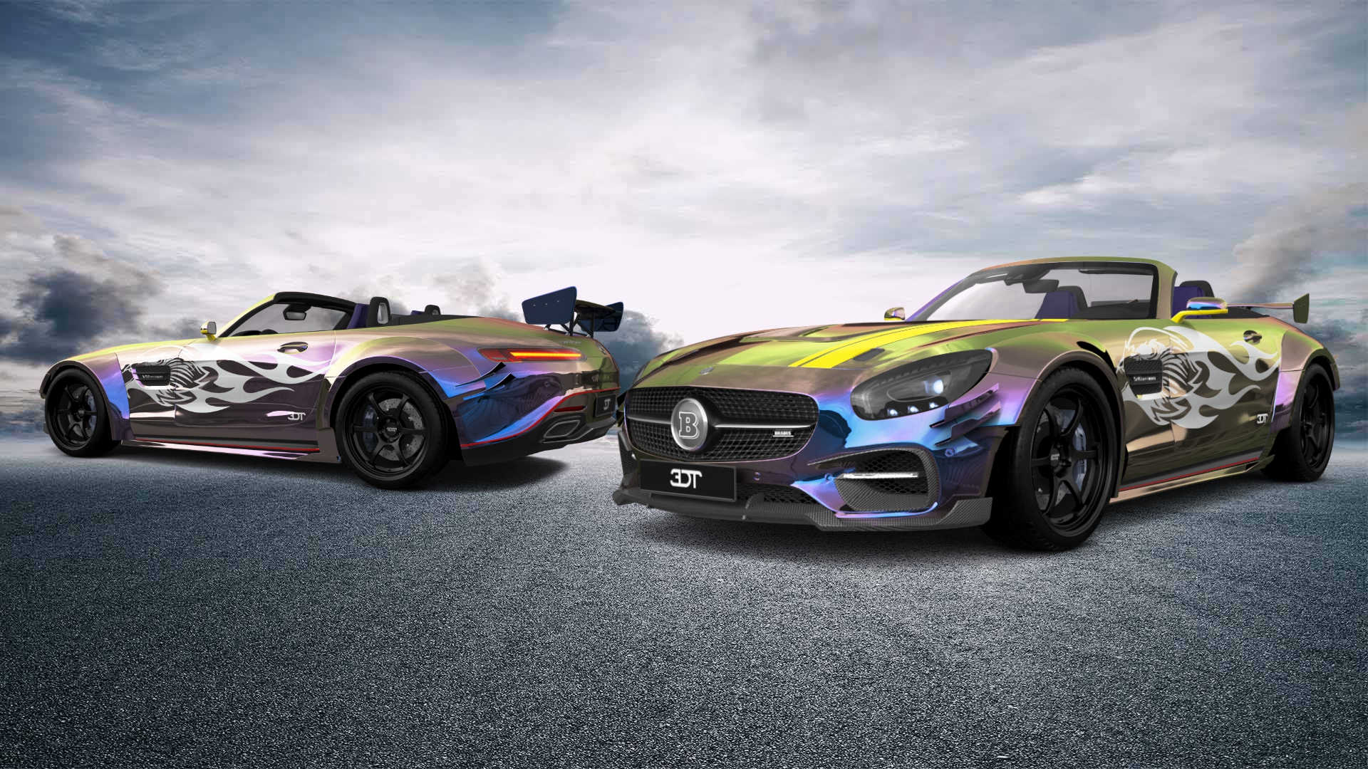 Mercedes AMG GT 2 Door Convertible 2016