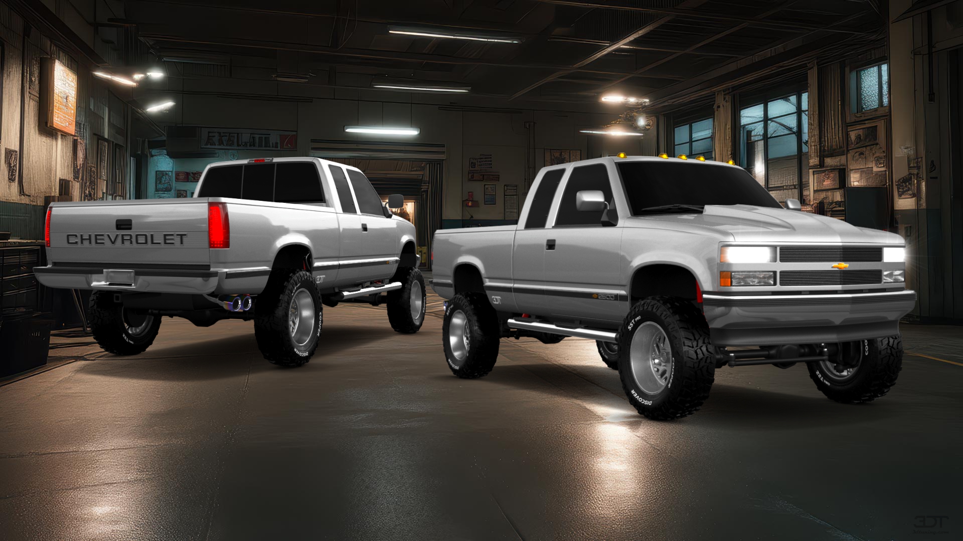 Chevrolet K2500 Extended Cab Pickup 1989 tuning