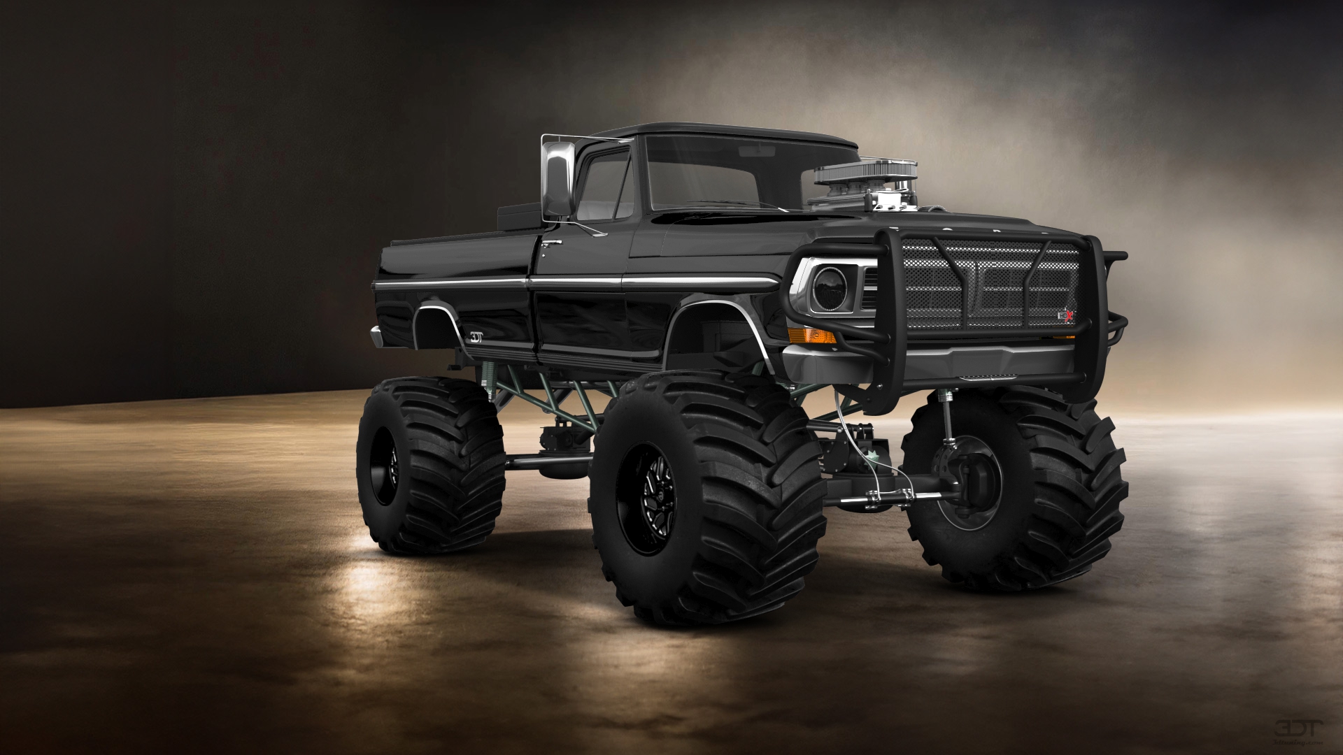 Ford F-250 2 Door pickup truck 1971 tuning