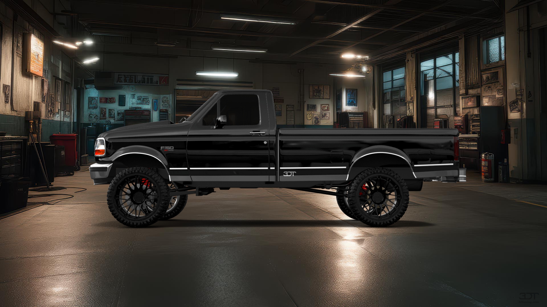 Ford F-150 Regular Cab 2 Door pickup truck 1992 tuning