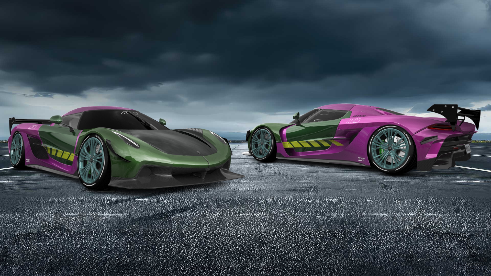 Koenigsegg Jesko 2 door targa top 2020