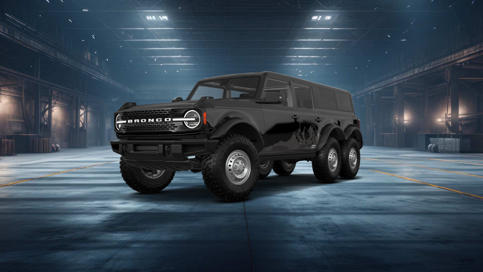 Ford Bronco 6X6 4 Door pickup truck 2021