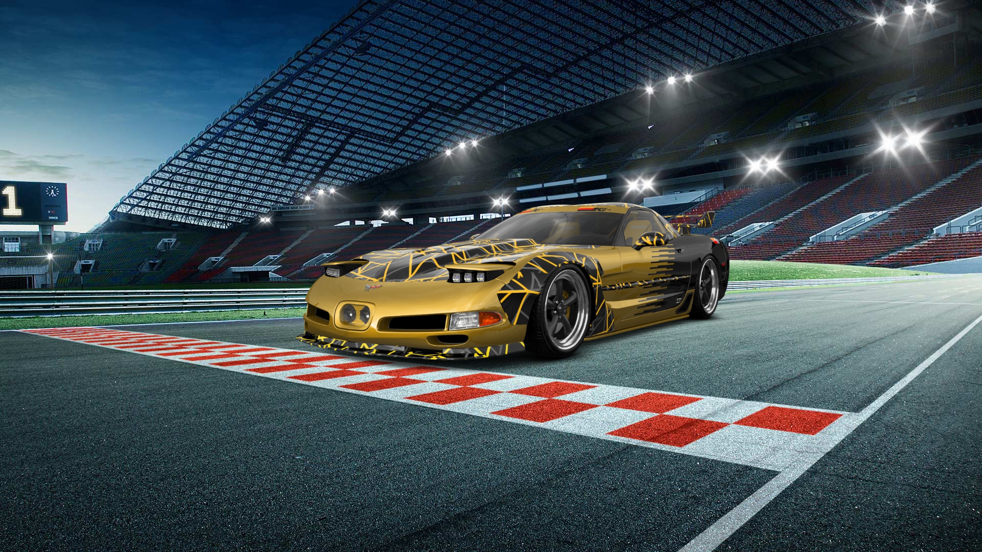 Chevrolet Corvette C5 Fastback 2 Door Coupe 1997