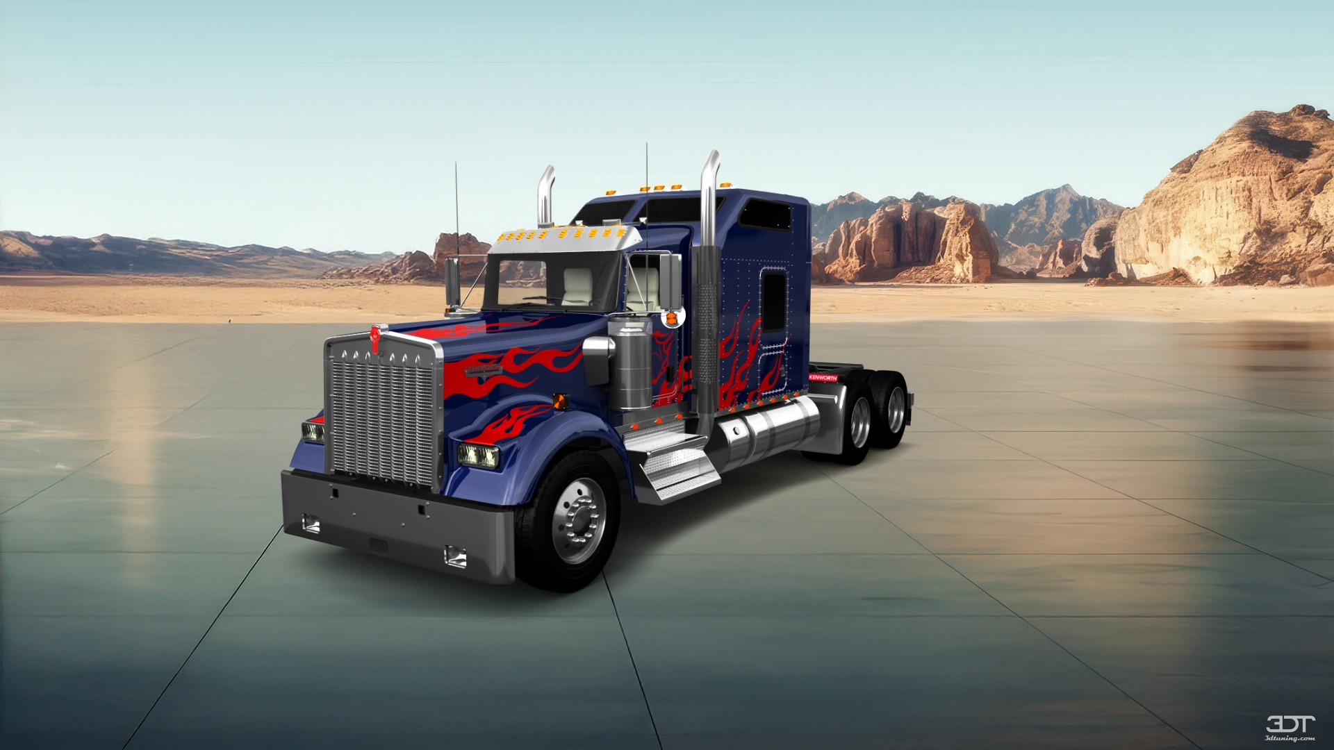 Kenworth W900 Sleeper Cab Truck 2015 tuning