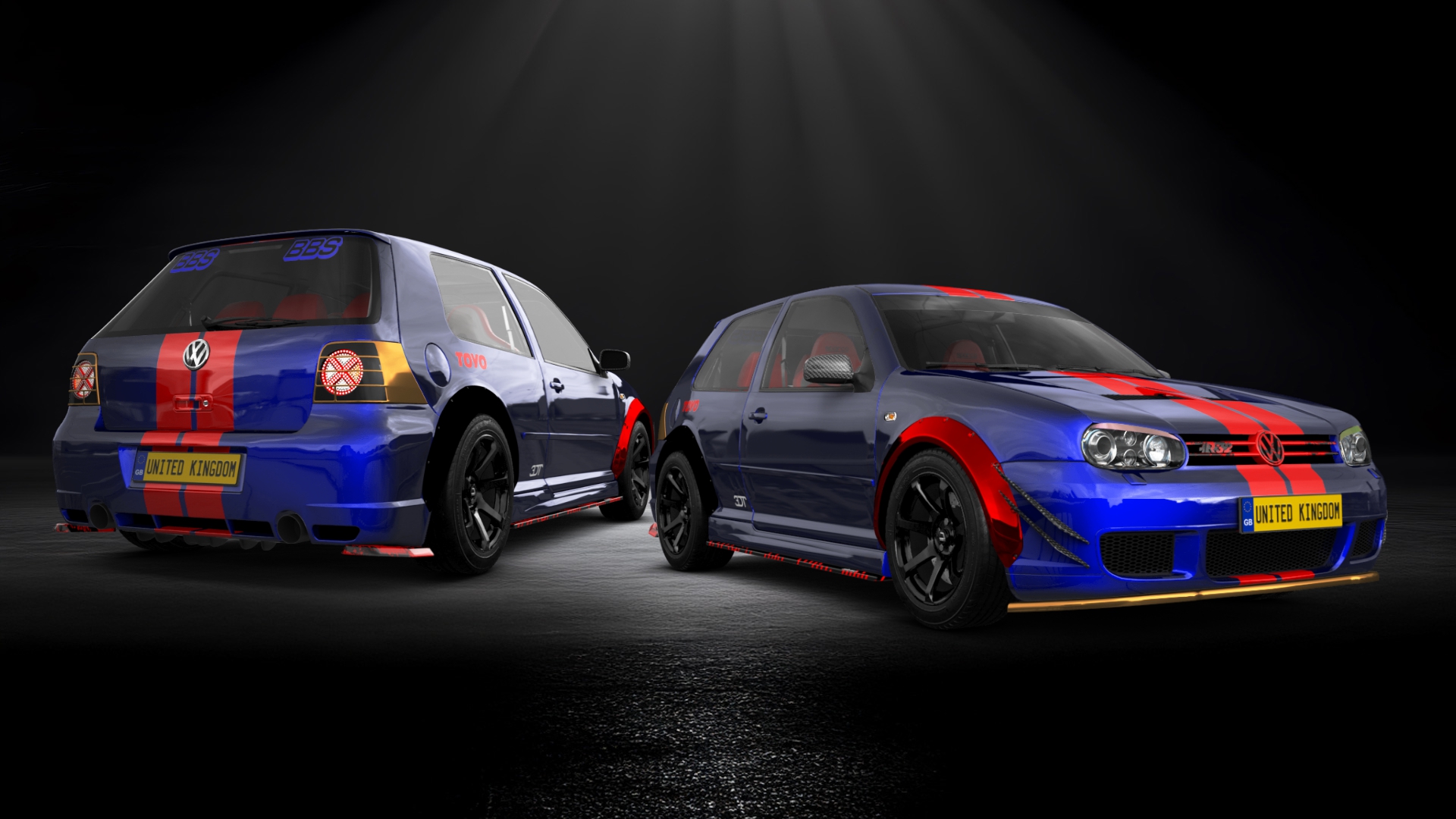 Volkswagen Golf 4 (mk4) 3 Door Hatchback 1997 tuning