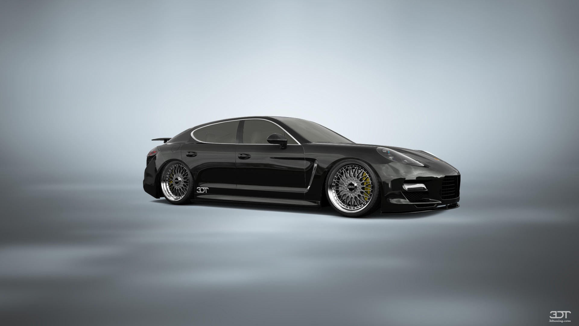 Porsche Panamera 4 door fastback saloon 2011