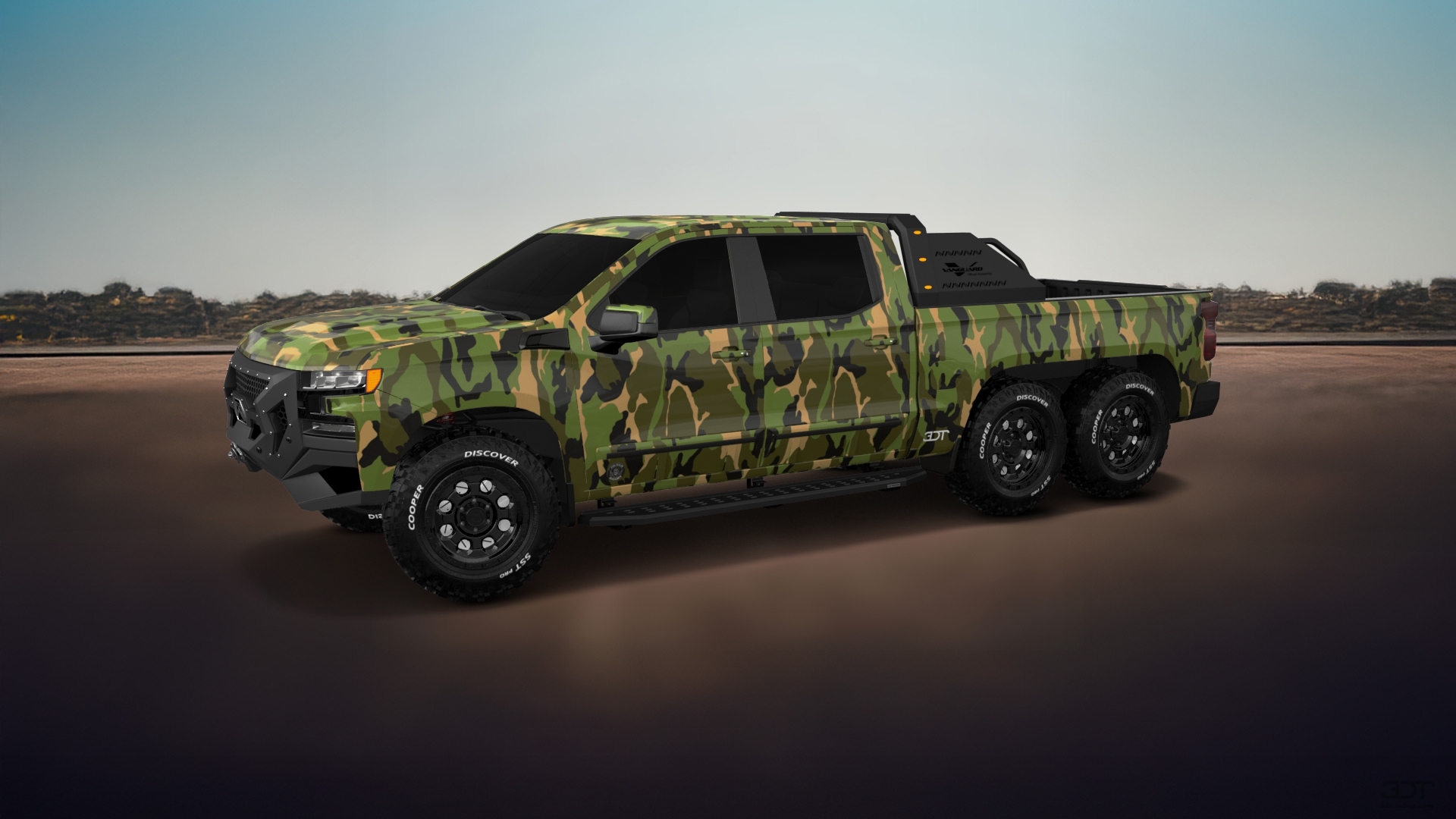 Chevrolet Silverado Hennessey Goliath 6X6 Truck 2020 tuning