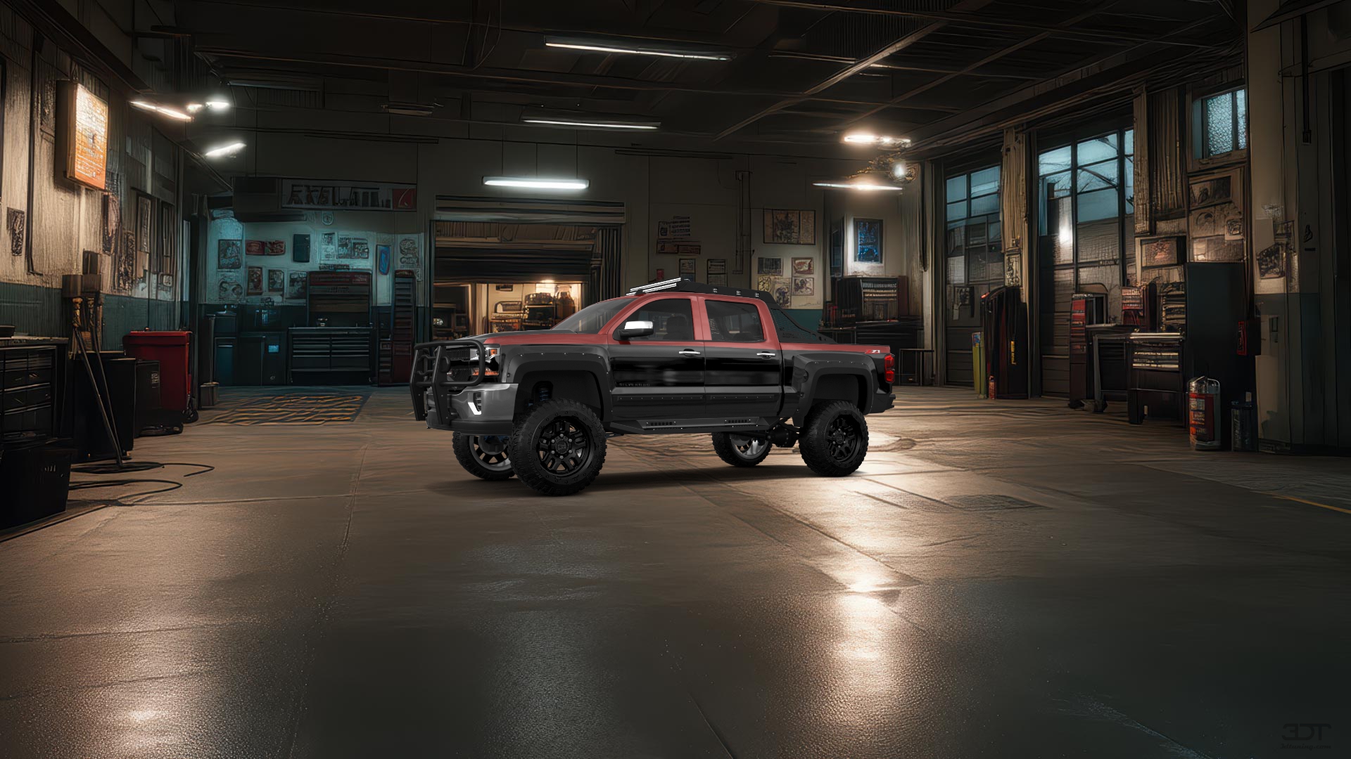 Chevrolet Silverado 1500 4 Door pickup truck 2016 tuning