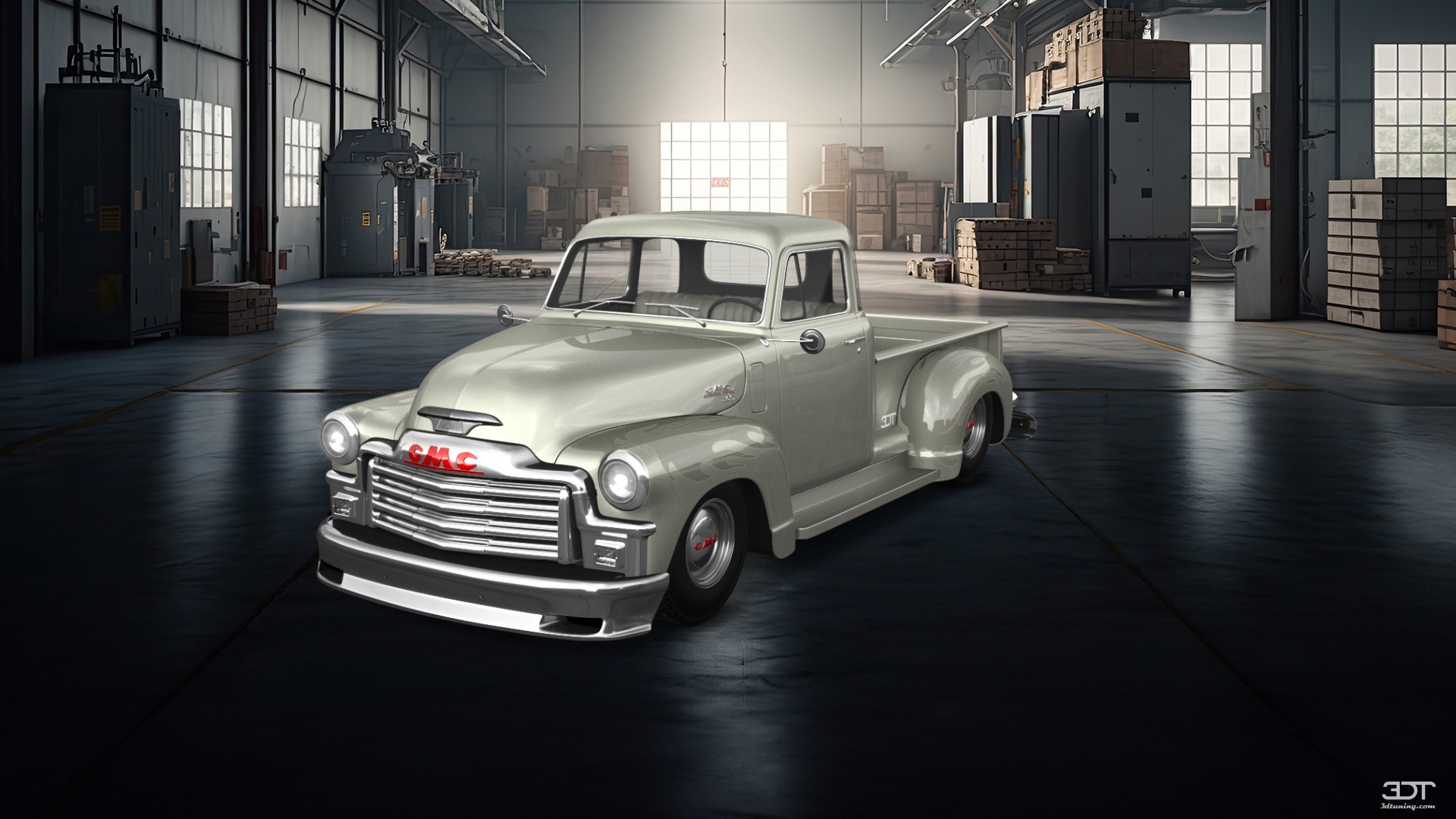 GMC 100 Stepside 2 Door pickup truck 1954 tuning