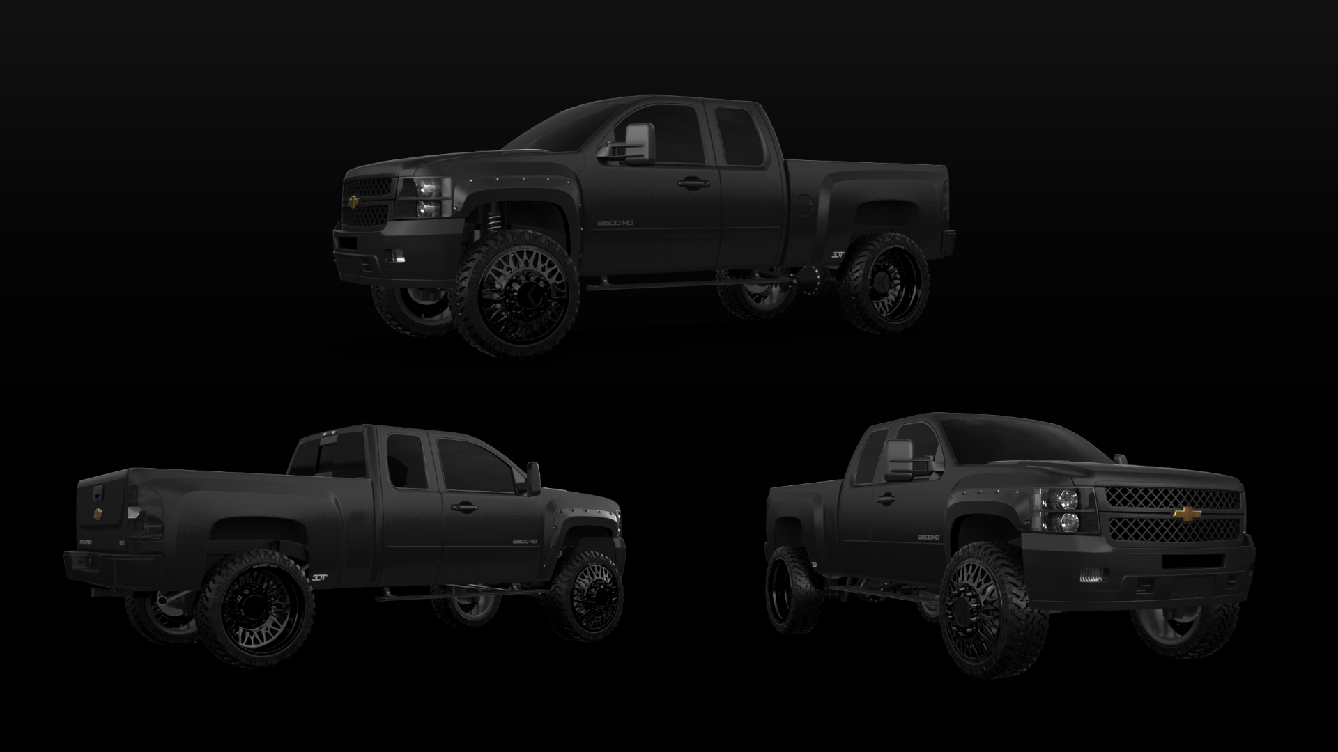 Chevrolet Silverado 2500 HD Extended Cab Pickup Truck 2007 tuning