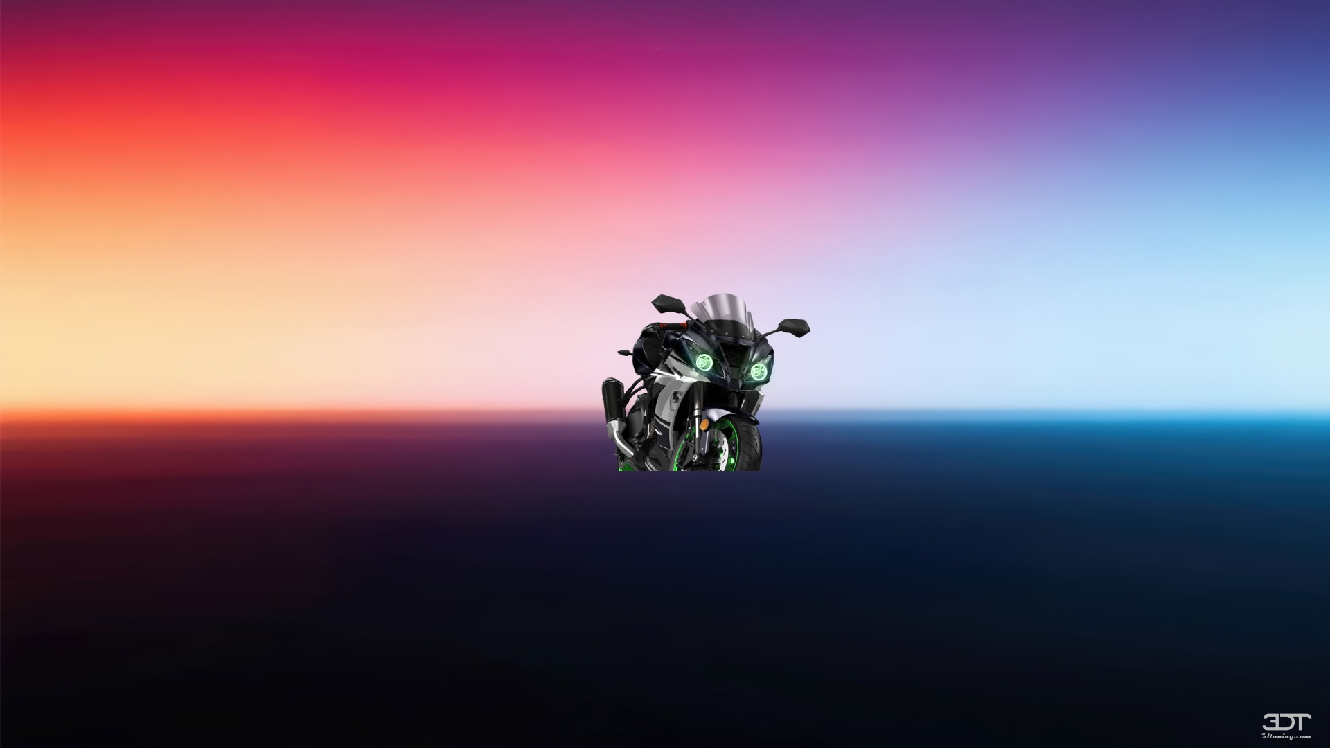 Kawasaki Ninja ZX 6R Sport Bike 2015 tuning