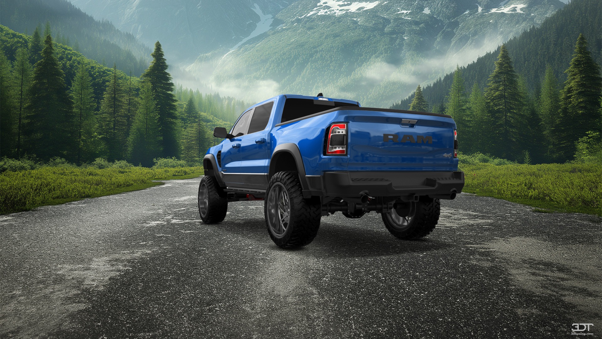 Dodge Ram 1500 TRX 4 Door pickup truck 2021