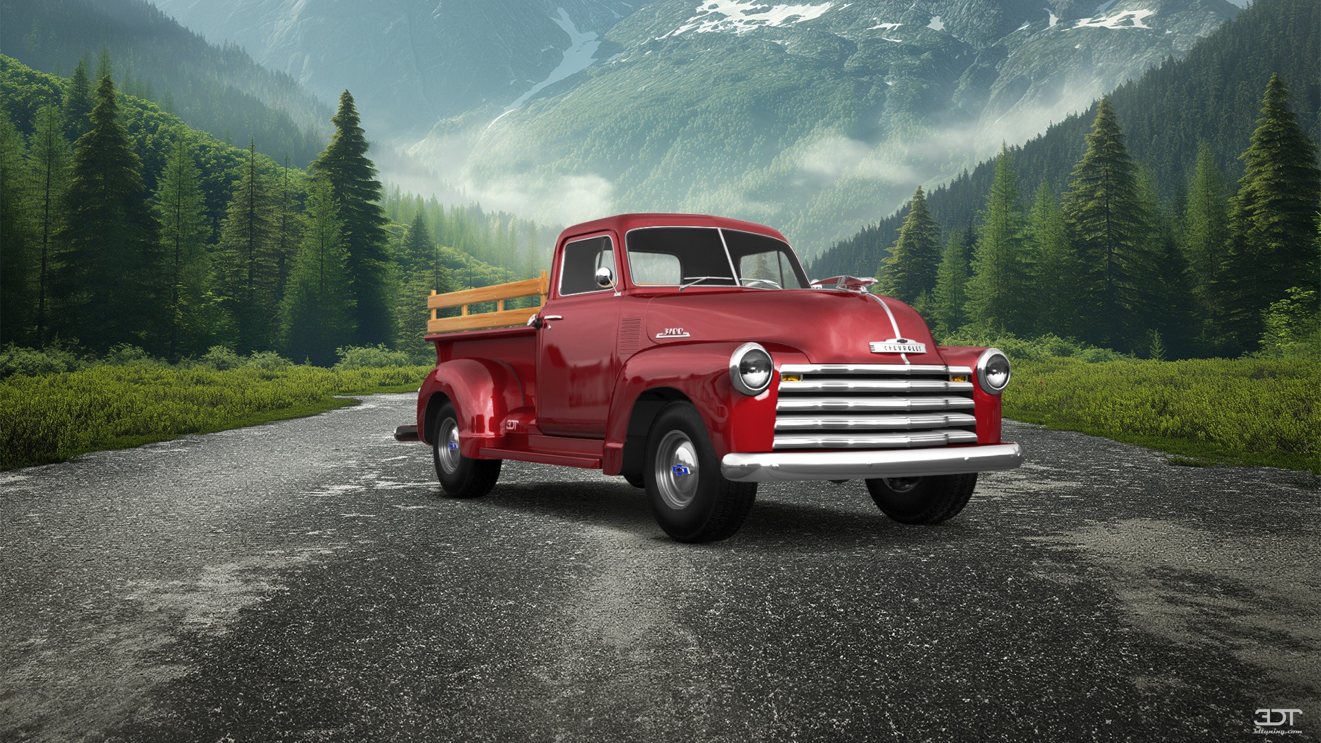Chevrolet 3100 2 Door pickup truck 1950 tuning