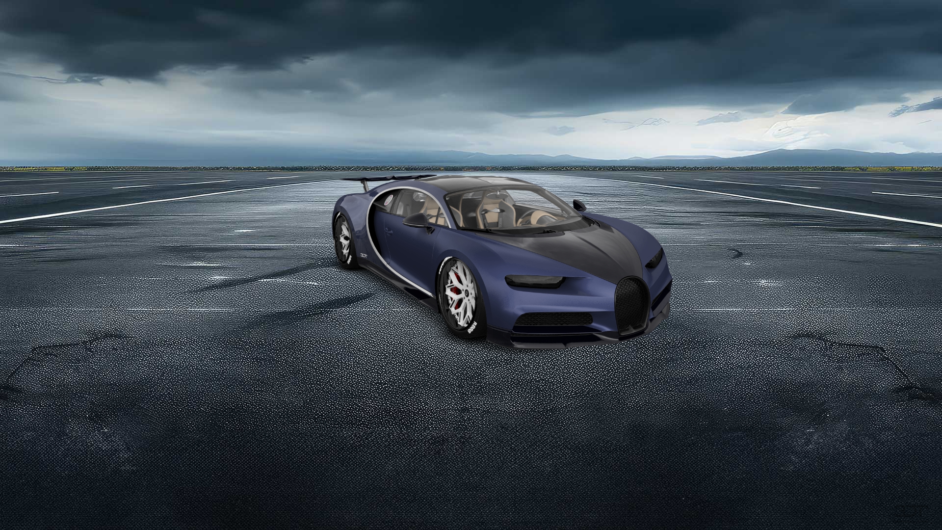 Bugatti Chiron 2 Door Coupe 2016 tuning