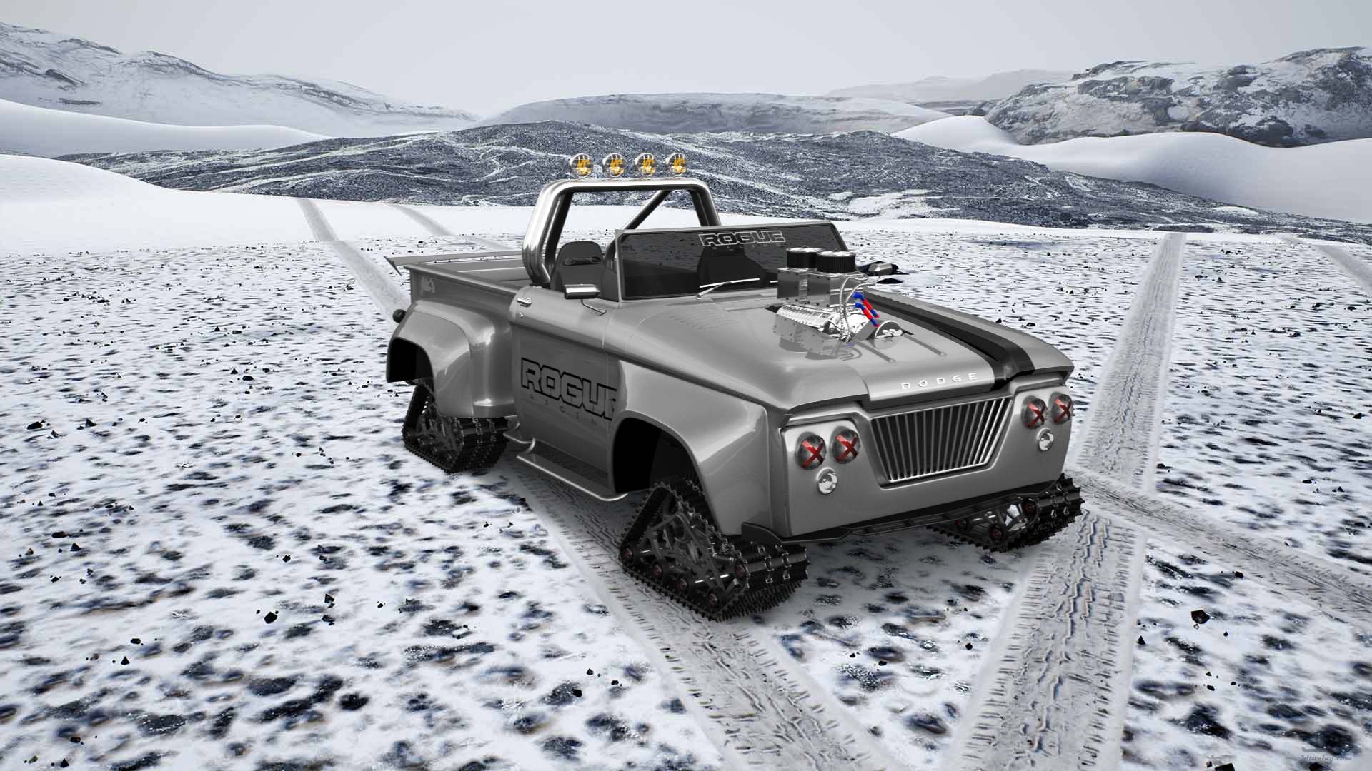 Dodge D-100 Stepside 2 Door pickup truck 1961