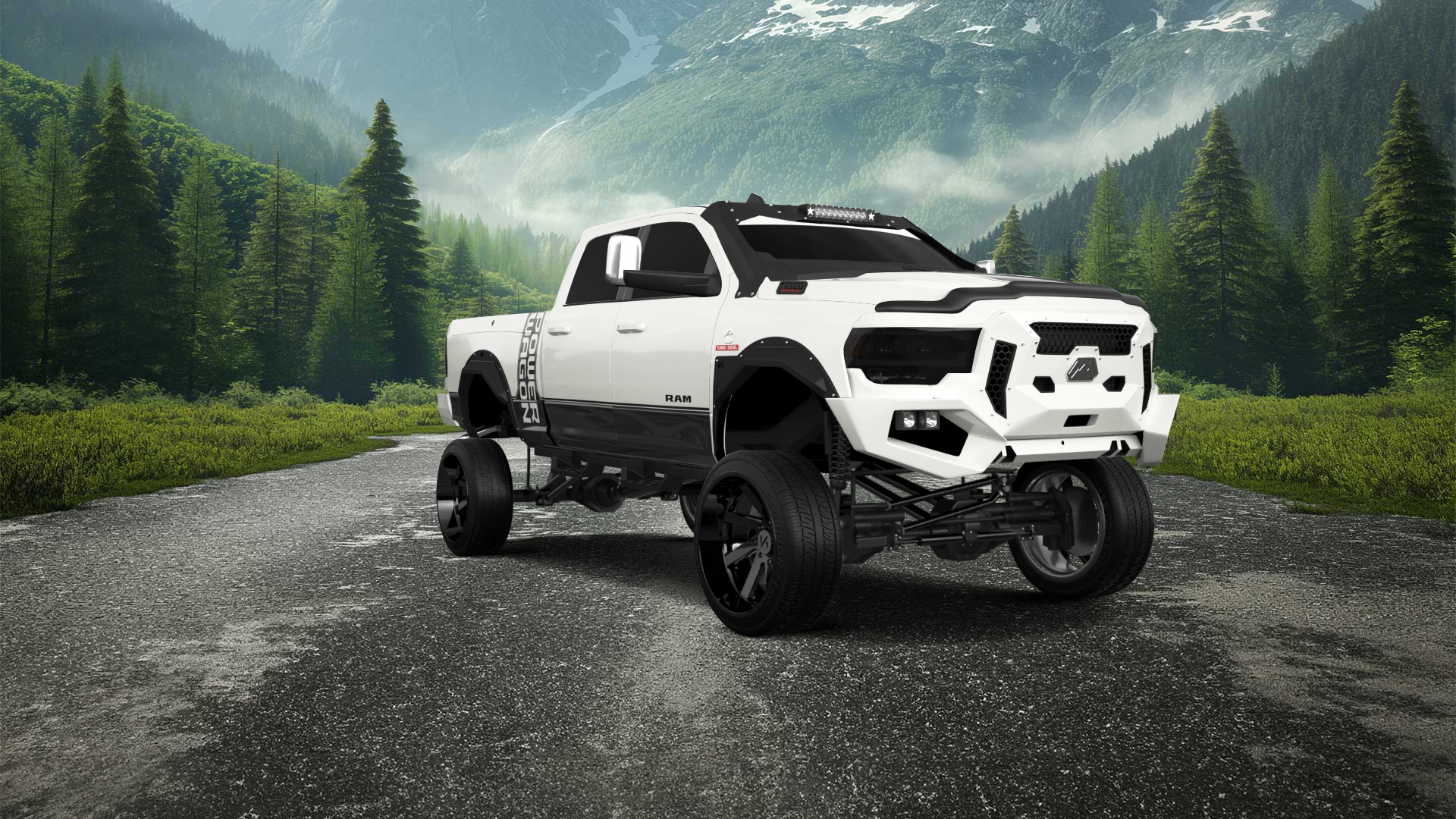Dodge Ram 2500 4 Door pickup truck 2020