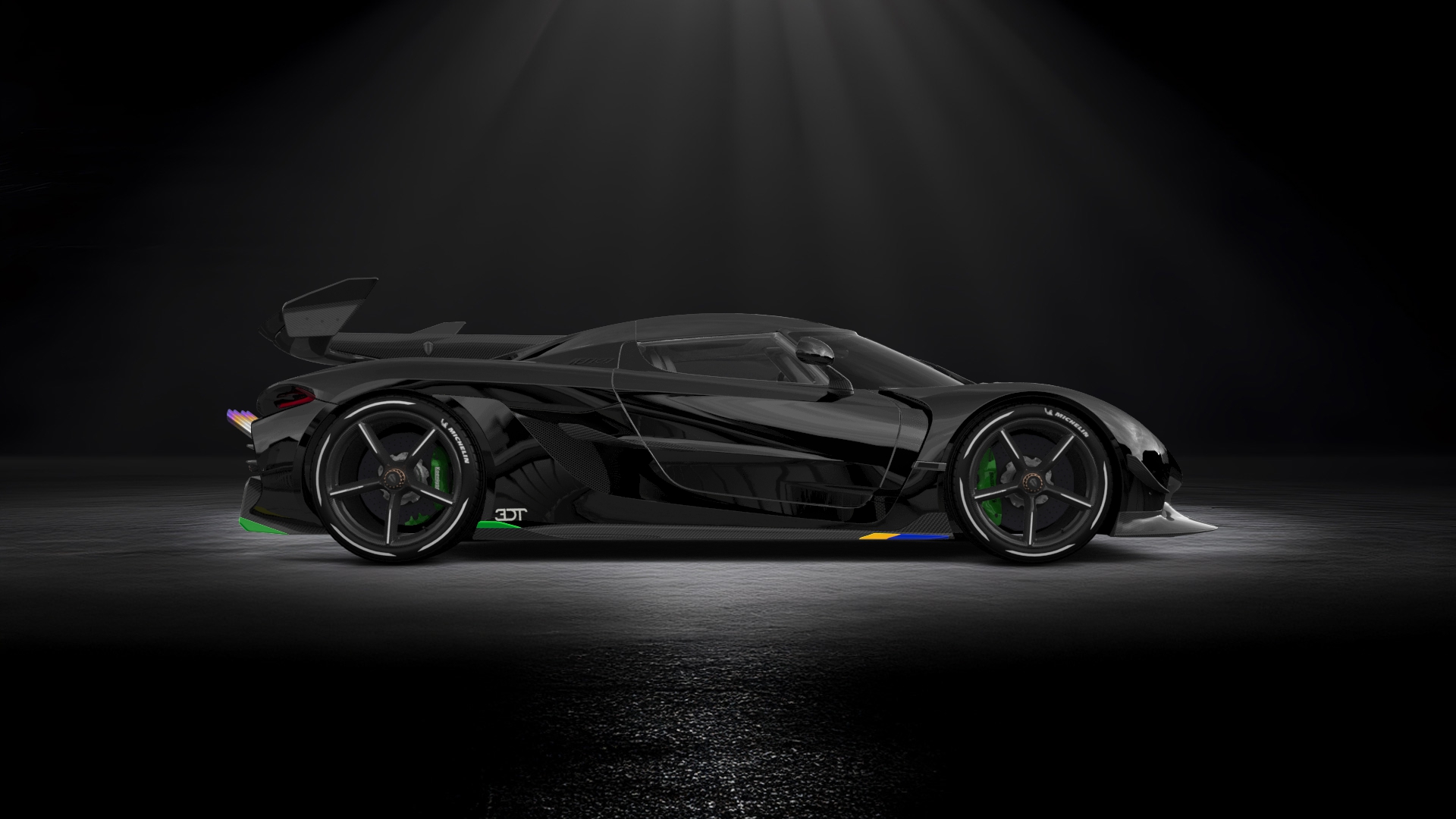 Koenigsegg Jesko 2 door targa top 2020