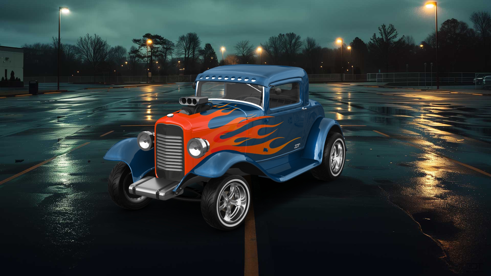 Ford Model B Deluxe 2 Door Coupe 1932