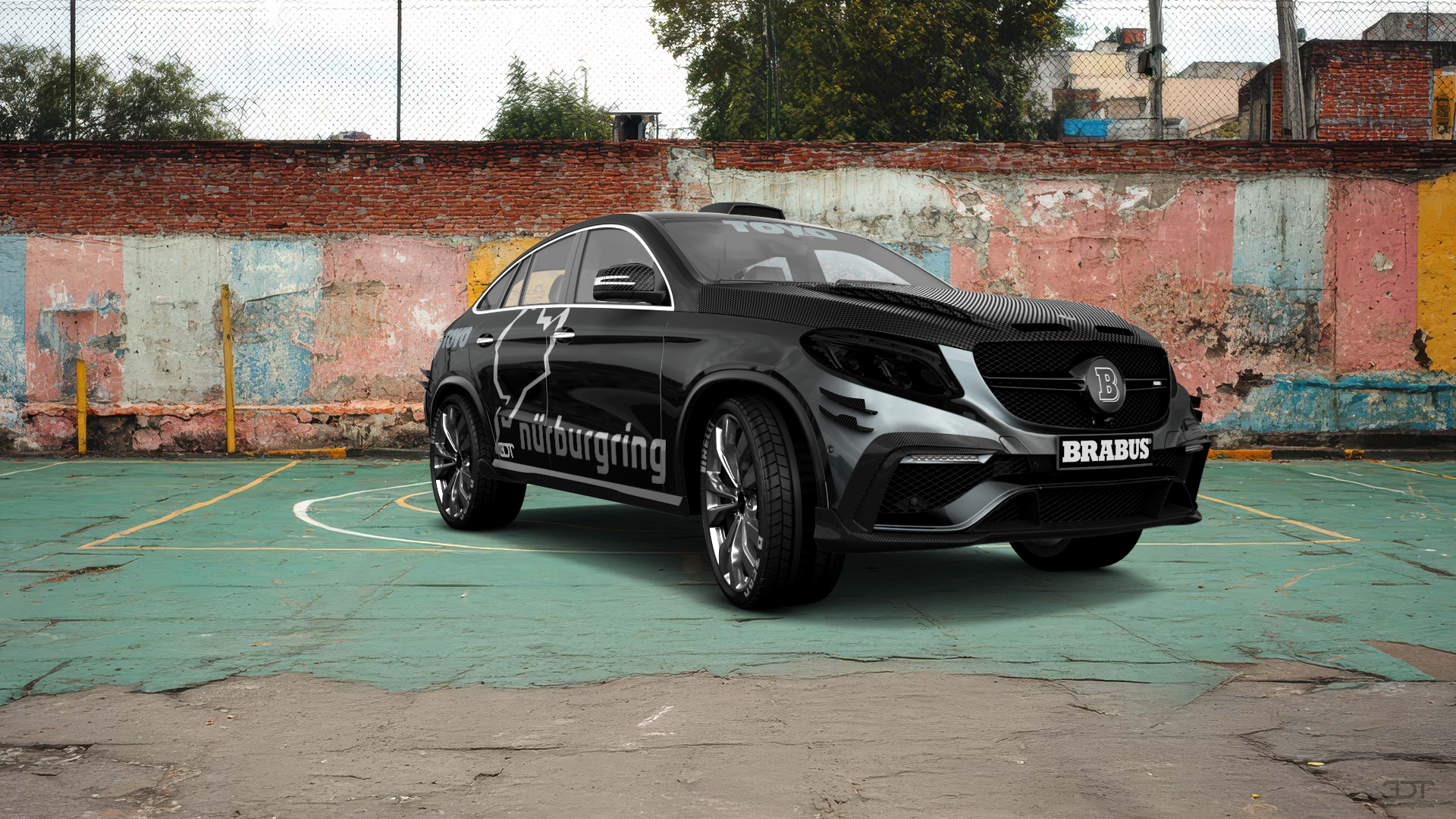 Mercedes GLE Coupe SUV 2016 tuning