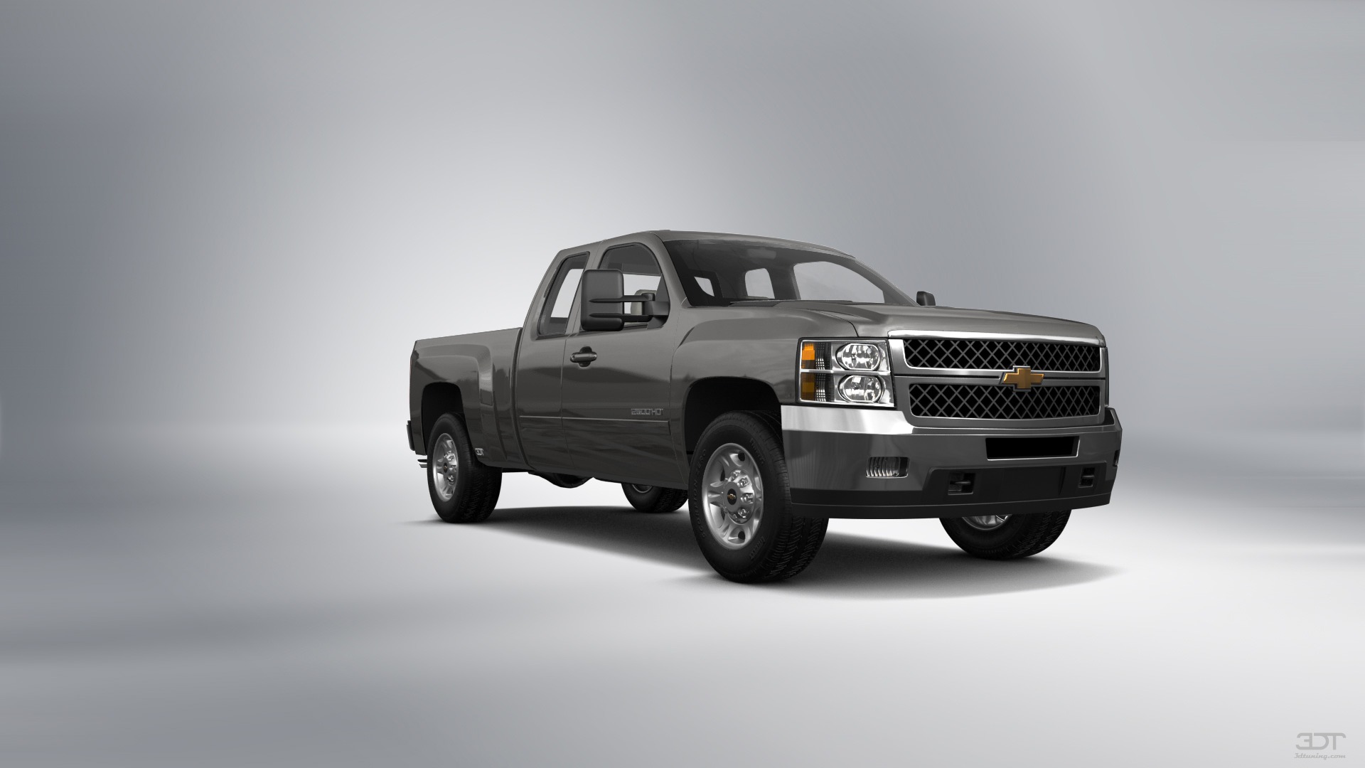 Chevrolet Silverado 2500 HD Extended Cab Pickup Truck 2007