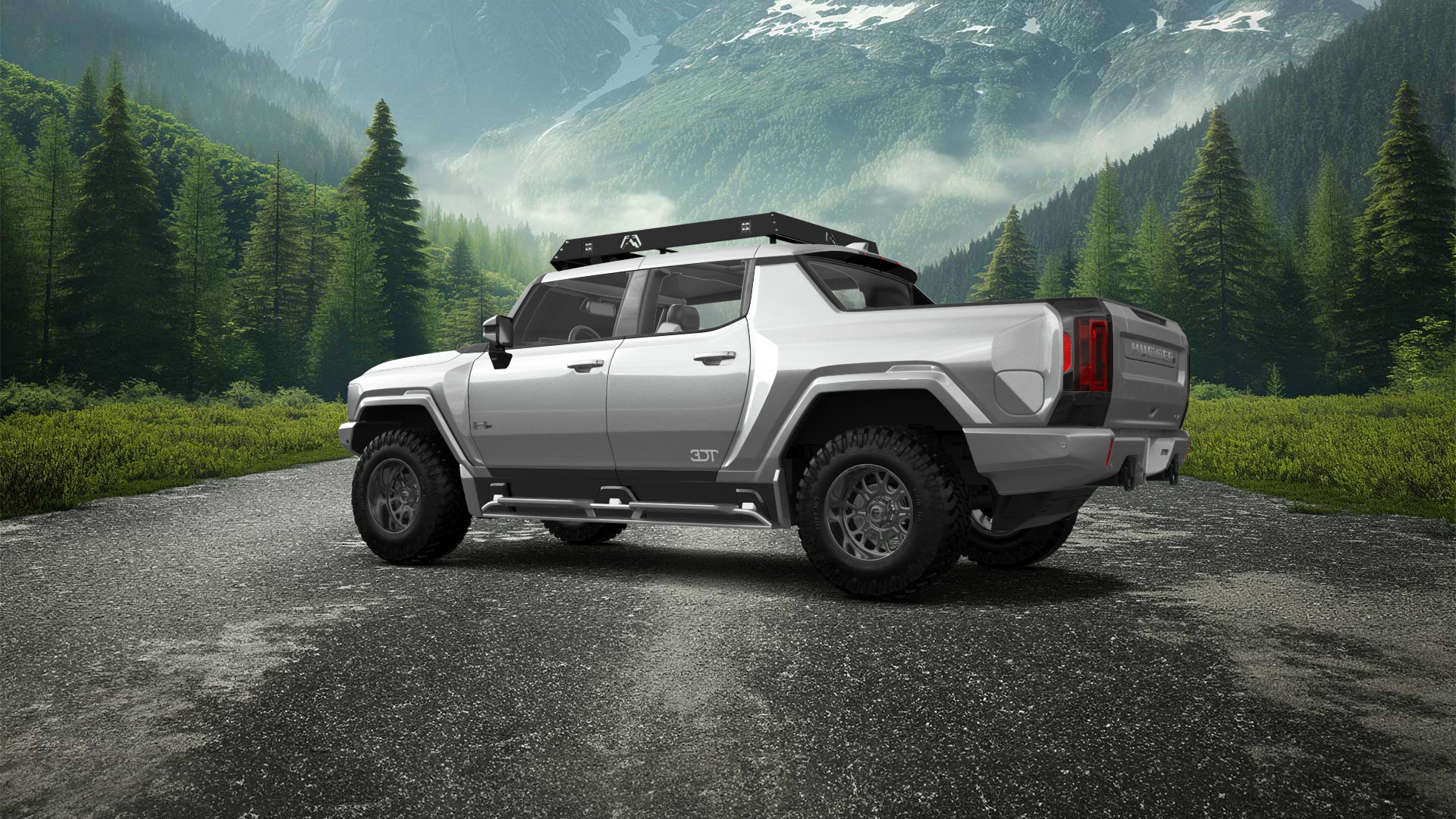 GMC Hummer EV 4 Door pickup truck 2021 tuning