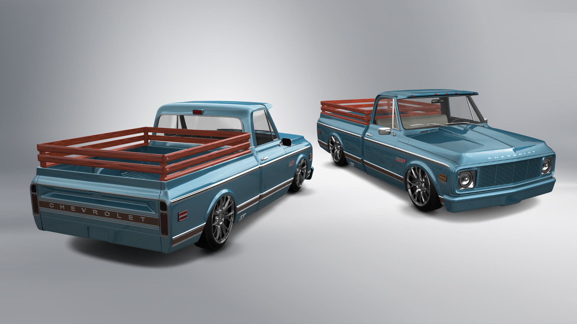 Chevrolet C-10 Cheyenne 2 Door pickup truck 1972