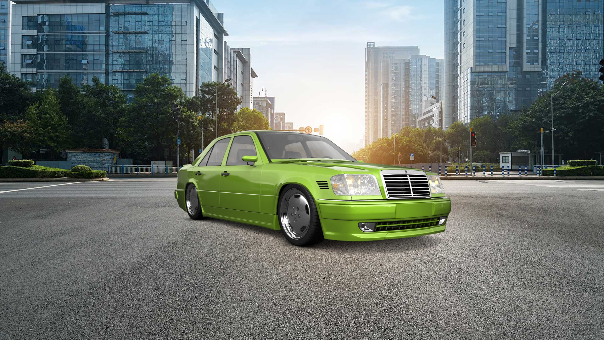 Mercedes E-Class Sedan 1984 tuning