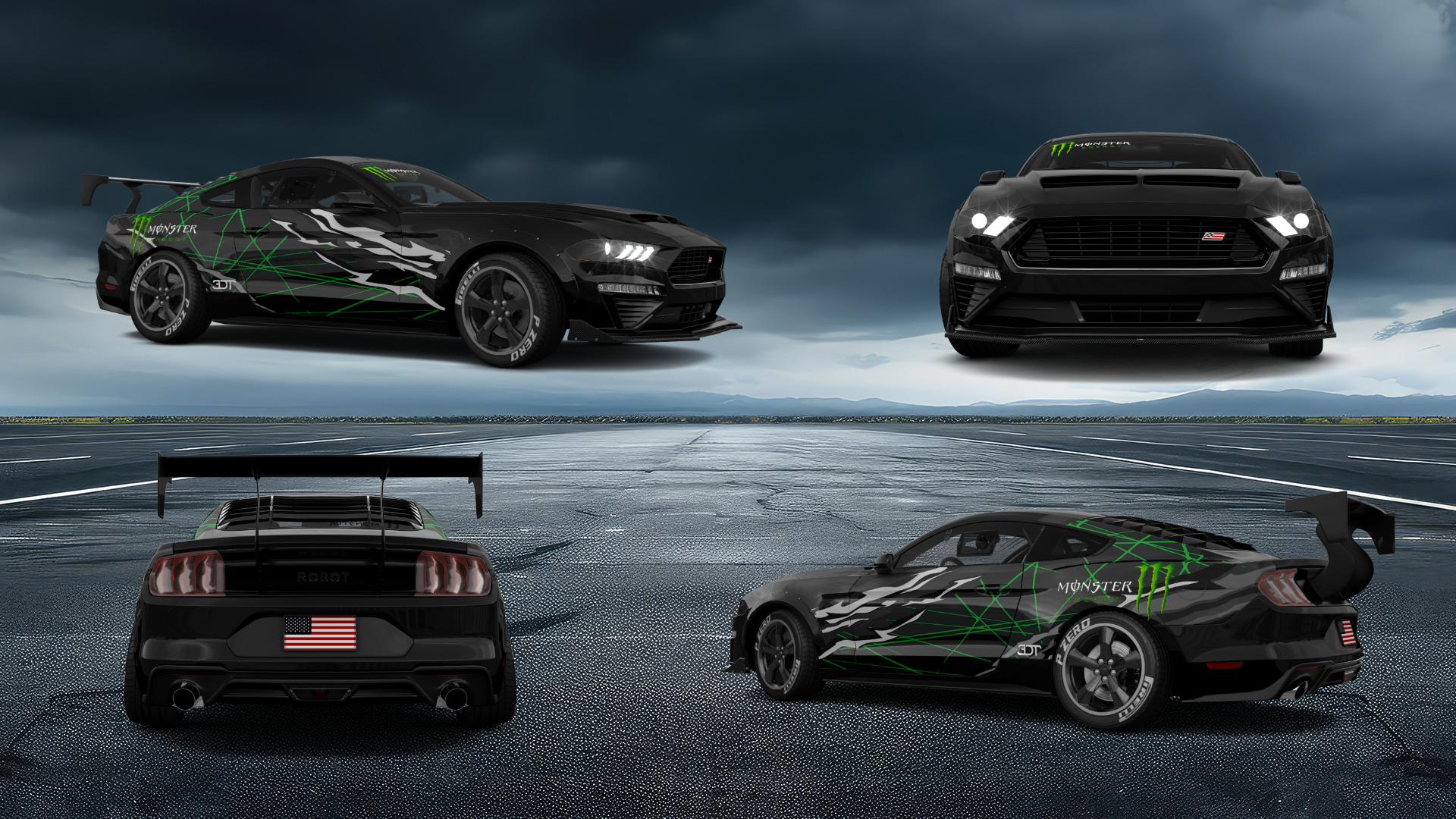 Ford Mustang Ecoboost 2 Door Coupe 2018 tuning