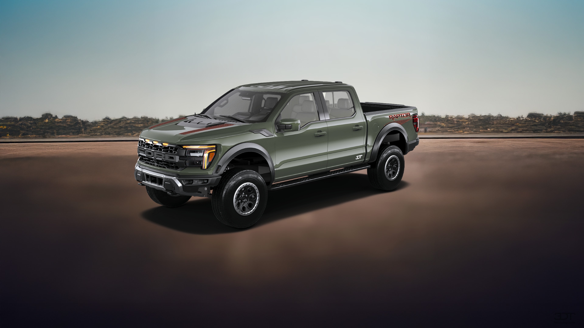 Ford F-150 Raptor 4 Door pickup truck 2024 tuning