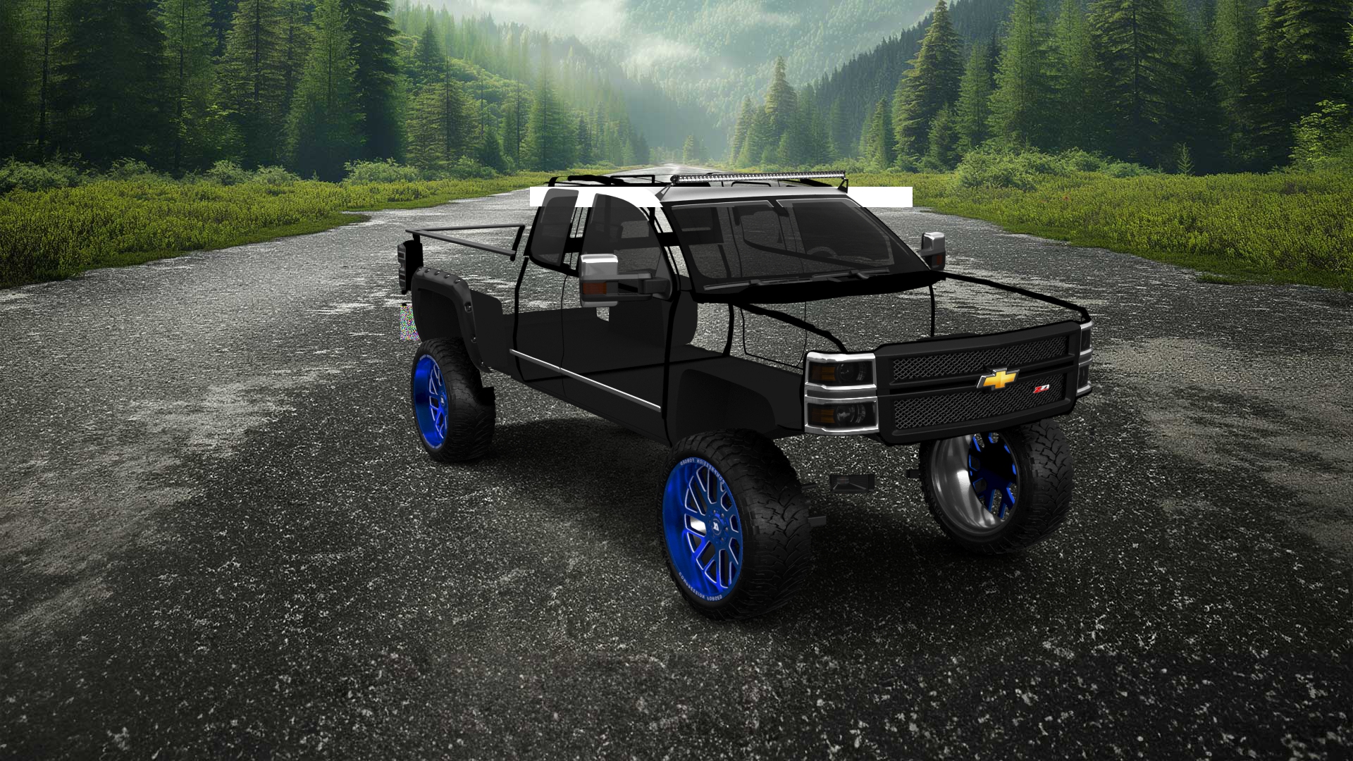 Chevrolet Silverado 1500 6.5 ft box 4 Door pickup truck 2014 Images