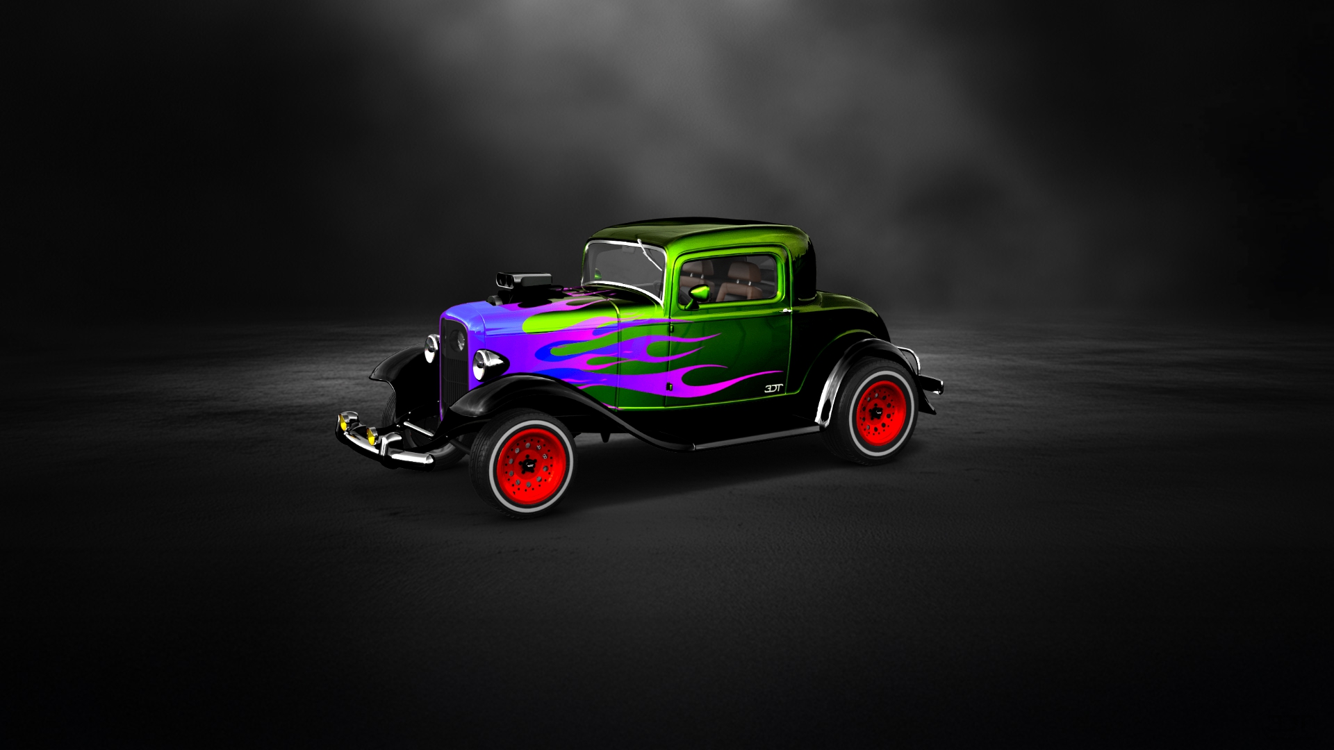Ford Model B Deluxe 2 Door Coupe 1932