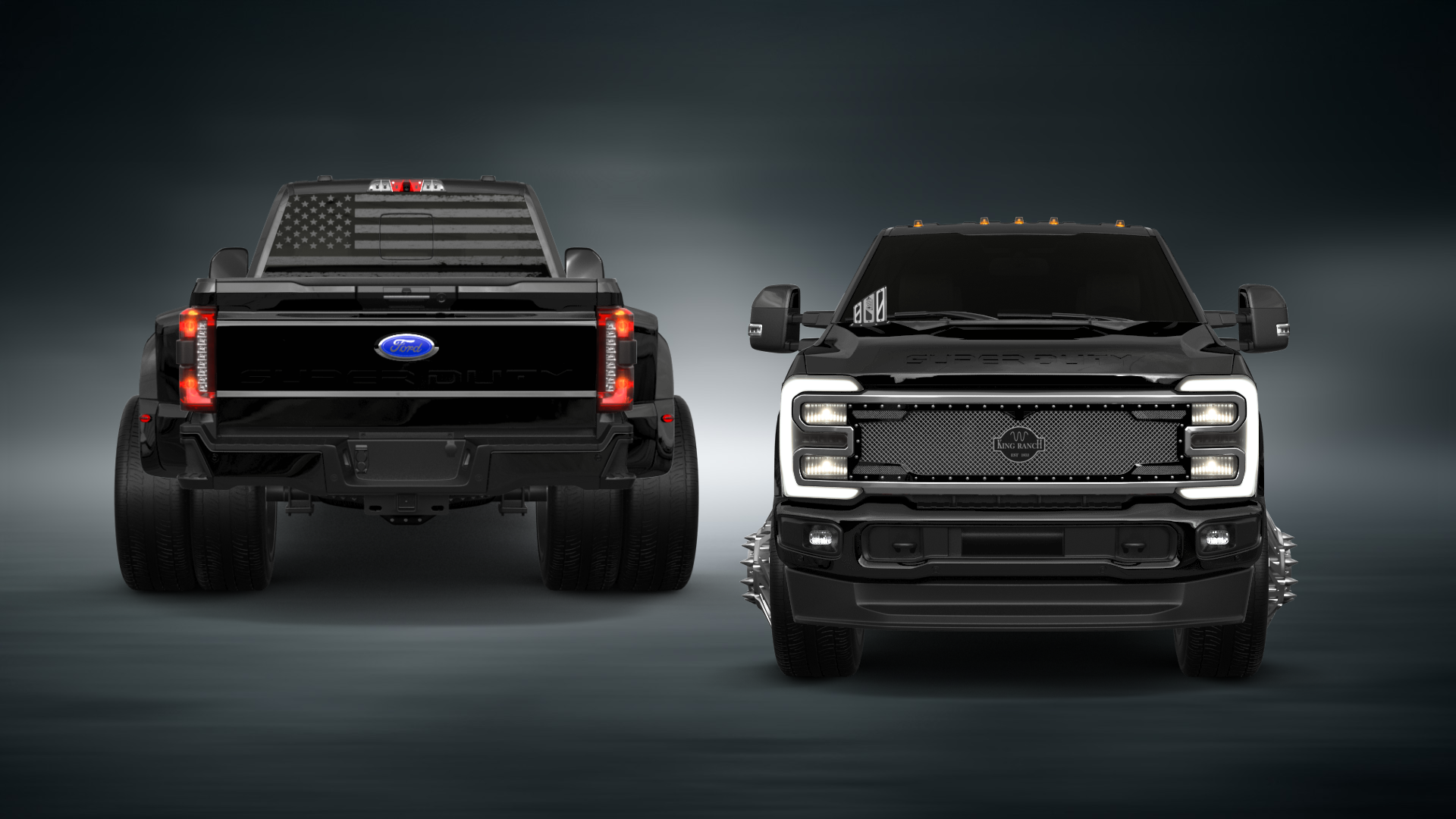 Ford F-350 DRW Crew Cab 4 Door pickup truck 2023 tuning