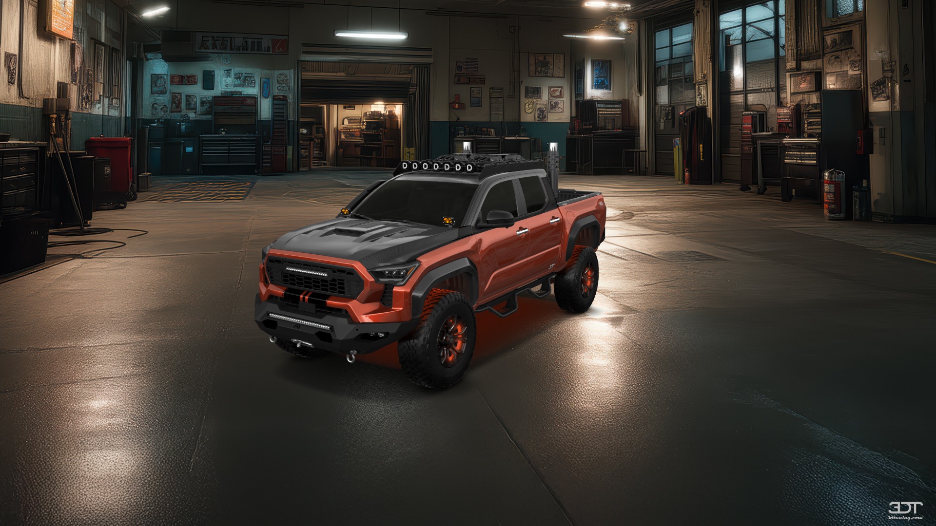Toyota Tacoma Crew Cab 4 Door pickup truck 2024 tuning
