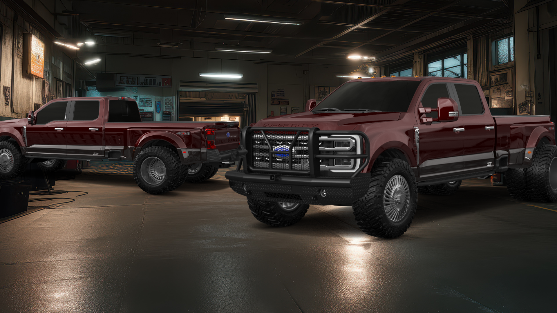 Ford F-350 DRW Crew Cab 4 Door pickup truck 2023 tuning