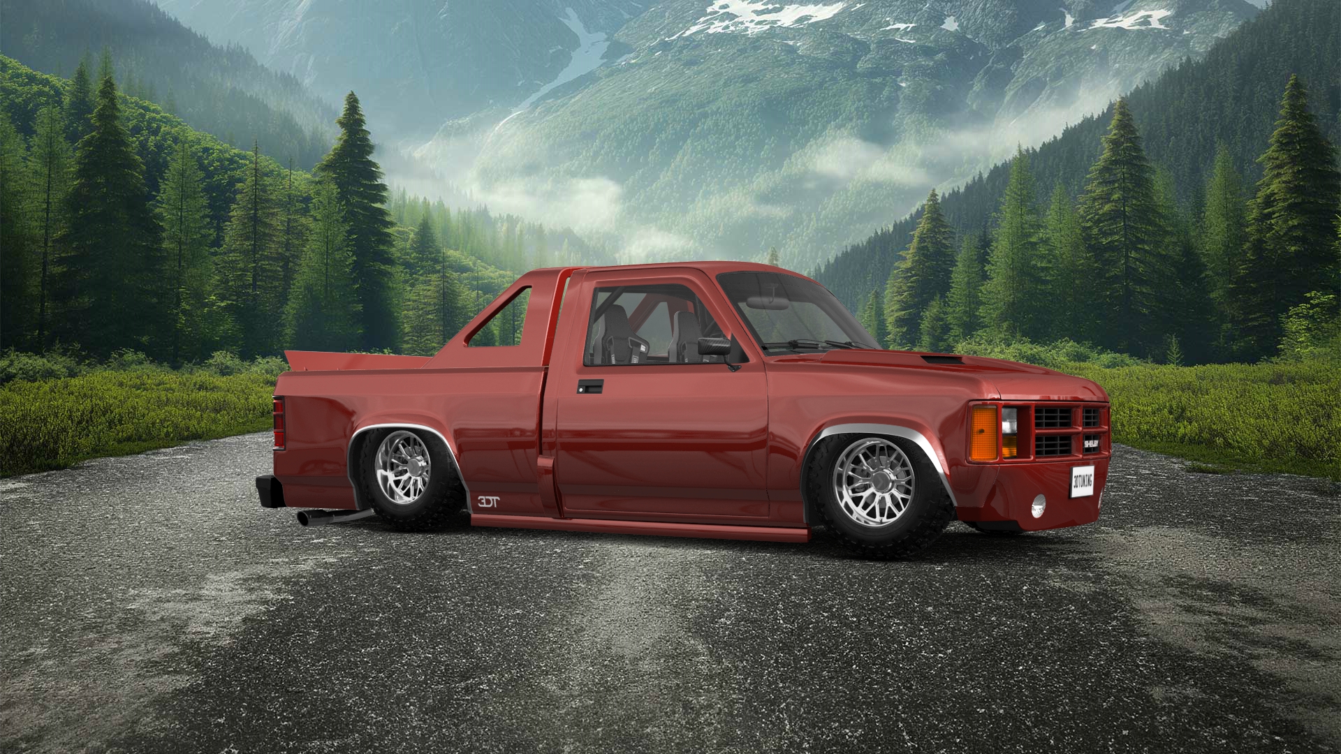 Dodge Dakota Regular Cab 2 Door pickup truck 1987