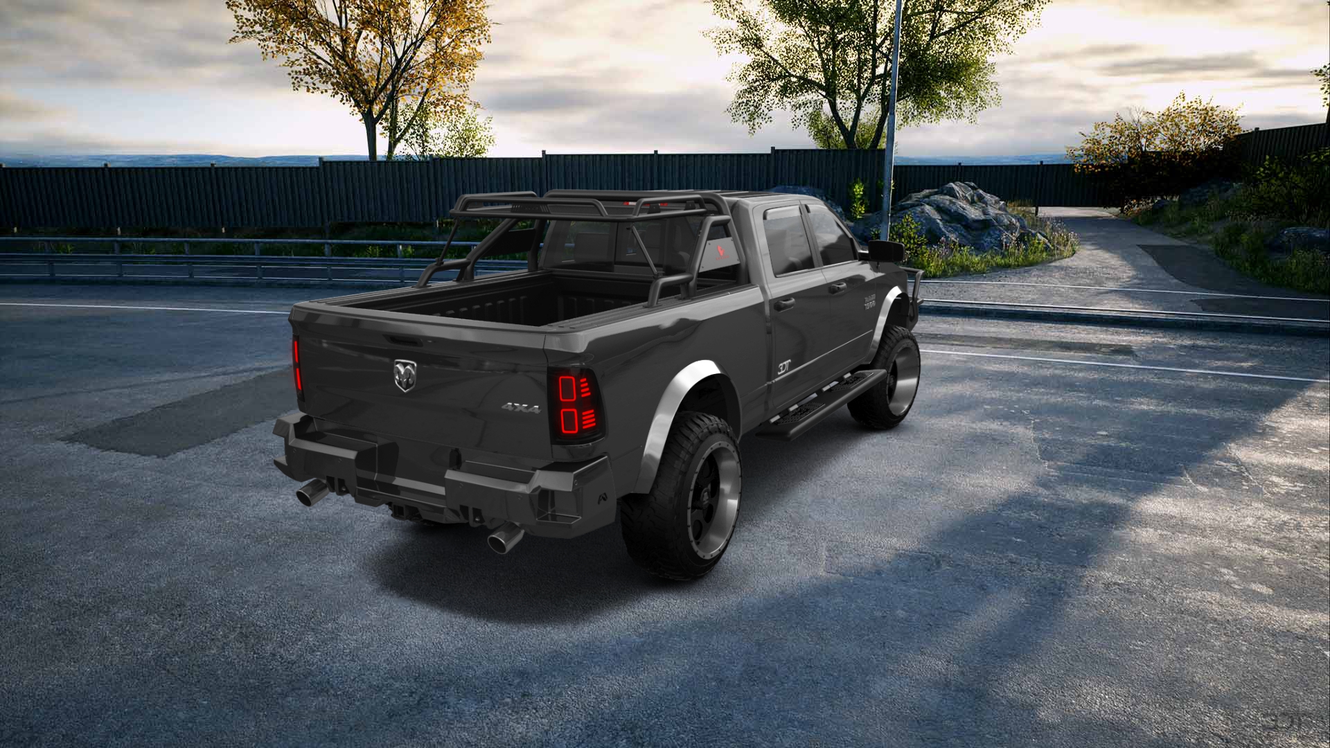 Dodge Ram 1500 Crew Cab 6.4 ft box 4 Door pickup truck 2009 图片