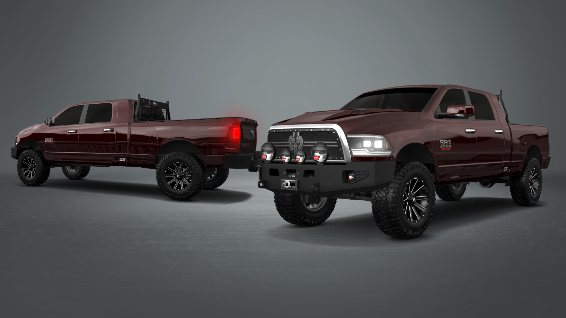 Dodge Ram 2500 Mega Cab 6.4 ft box 4 Door pickup truck 2010 tuning