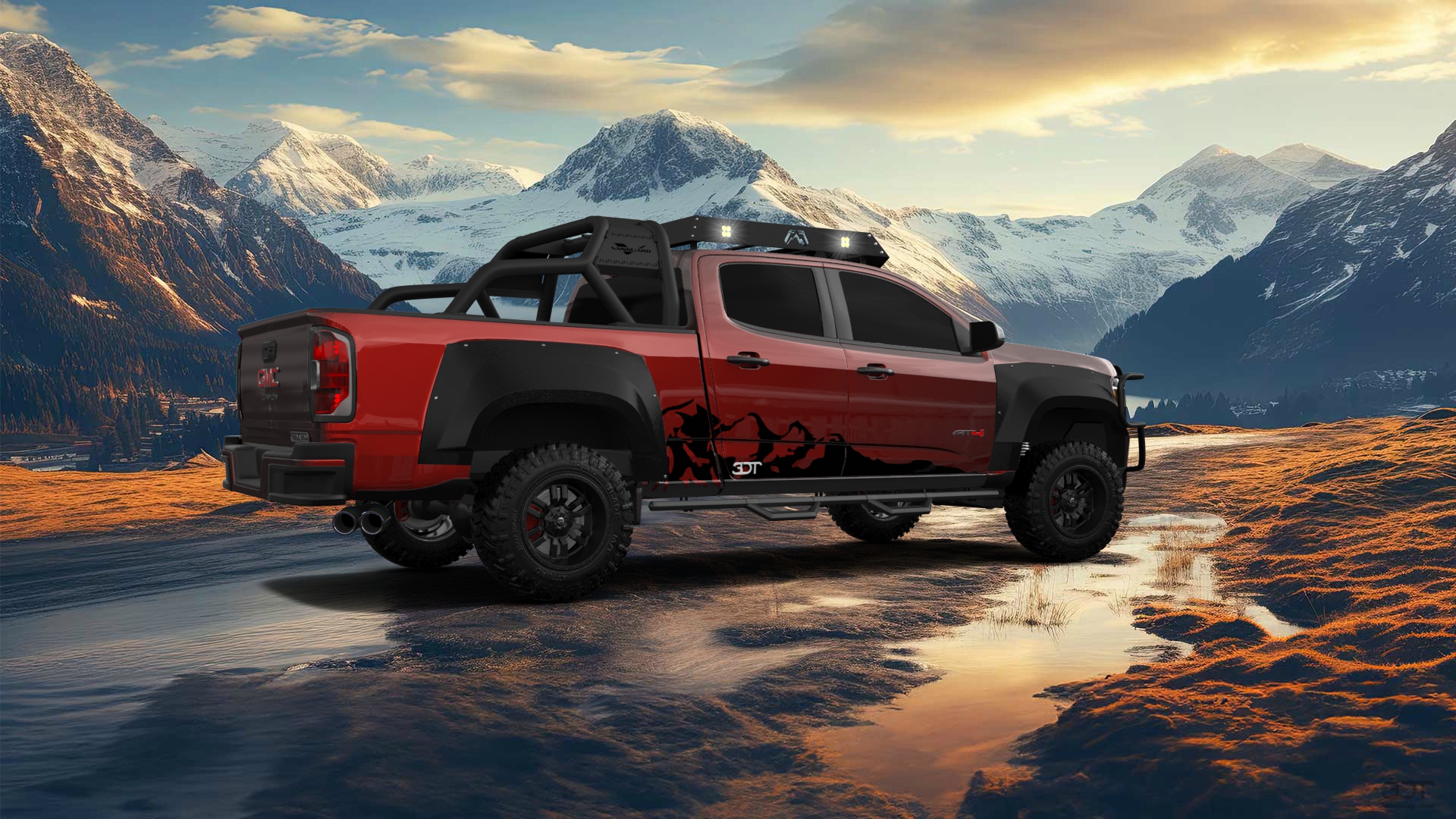 GMC Canyon Crew Cab 4 Door pickup truck 2021 tuning