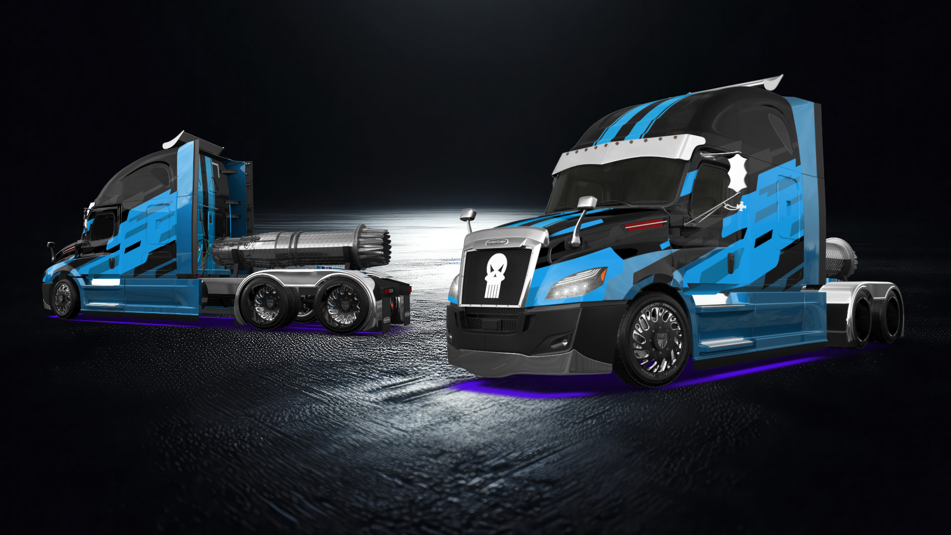 Freightliner Cascadia Sleeper Cab Truck 2018