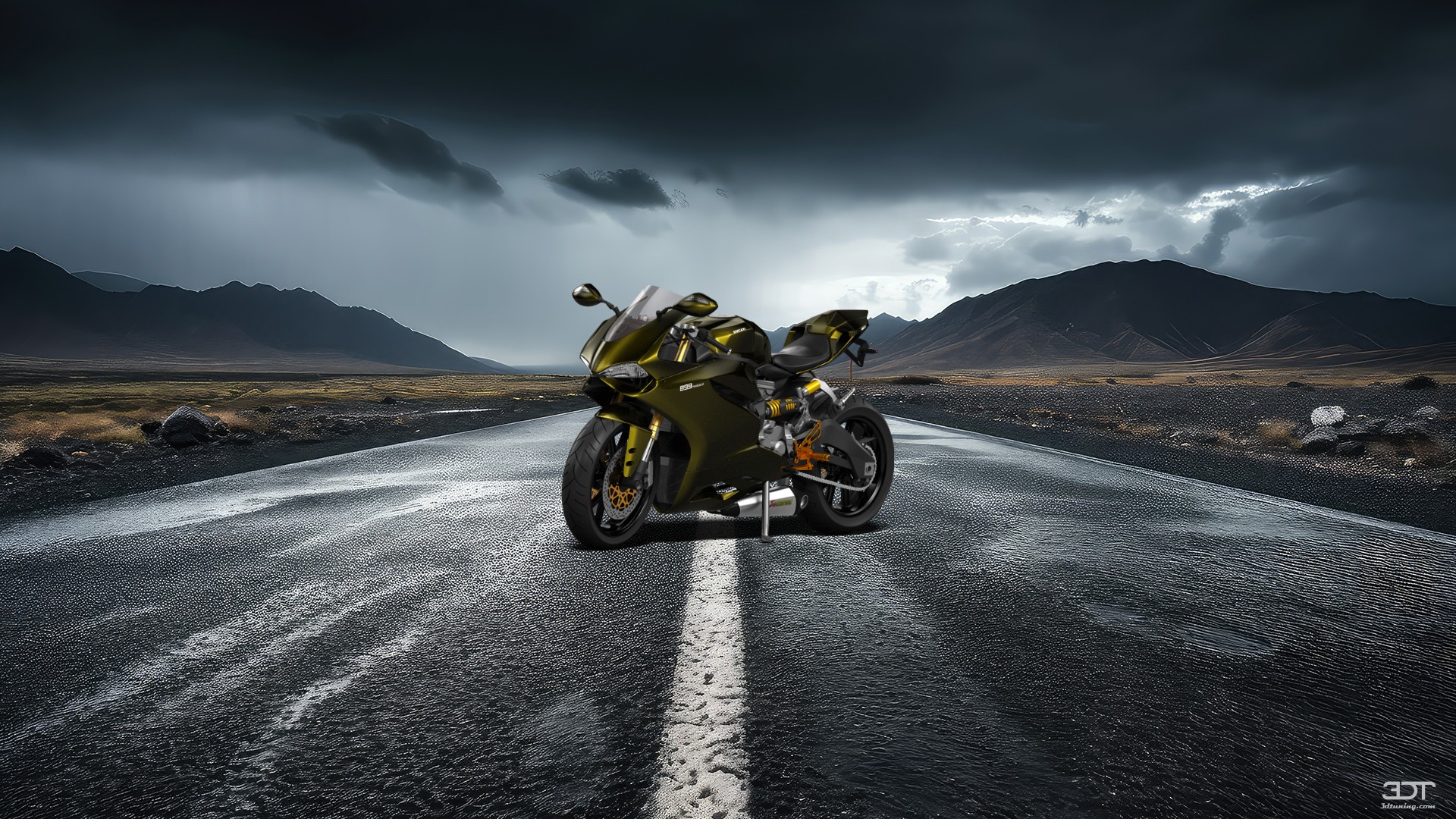 Ducati 899 Panigale Sport Bike 2015