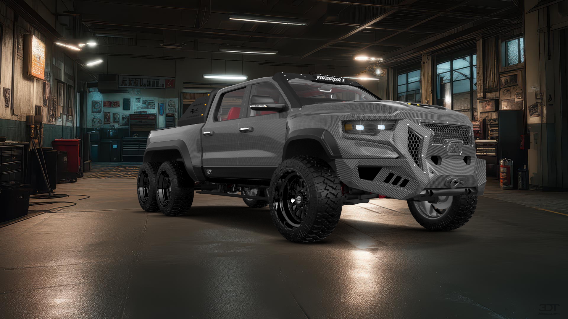 Dodge Ram Hennessey Mammoth 6X6 Truck 2021 tuning