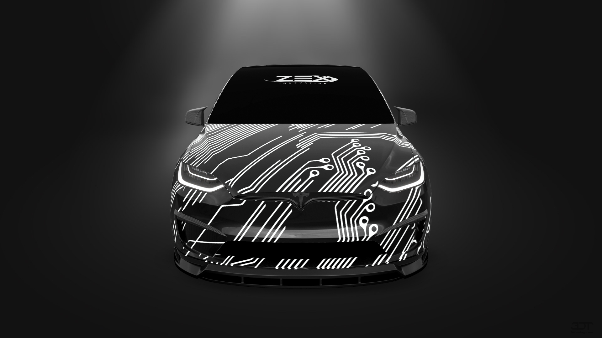 Tesla Model X 5 Door SUV 2024 tuning
