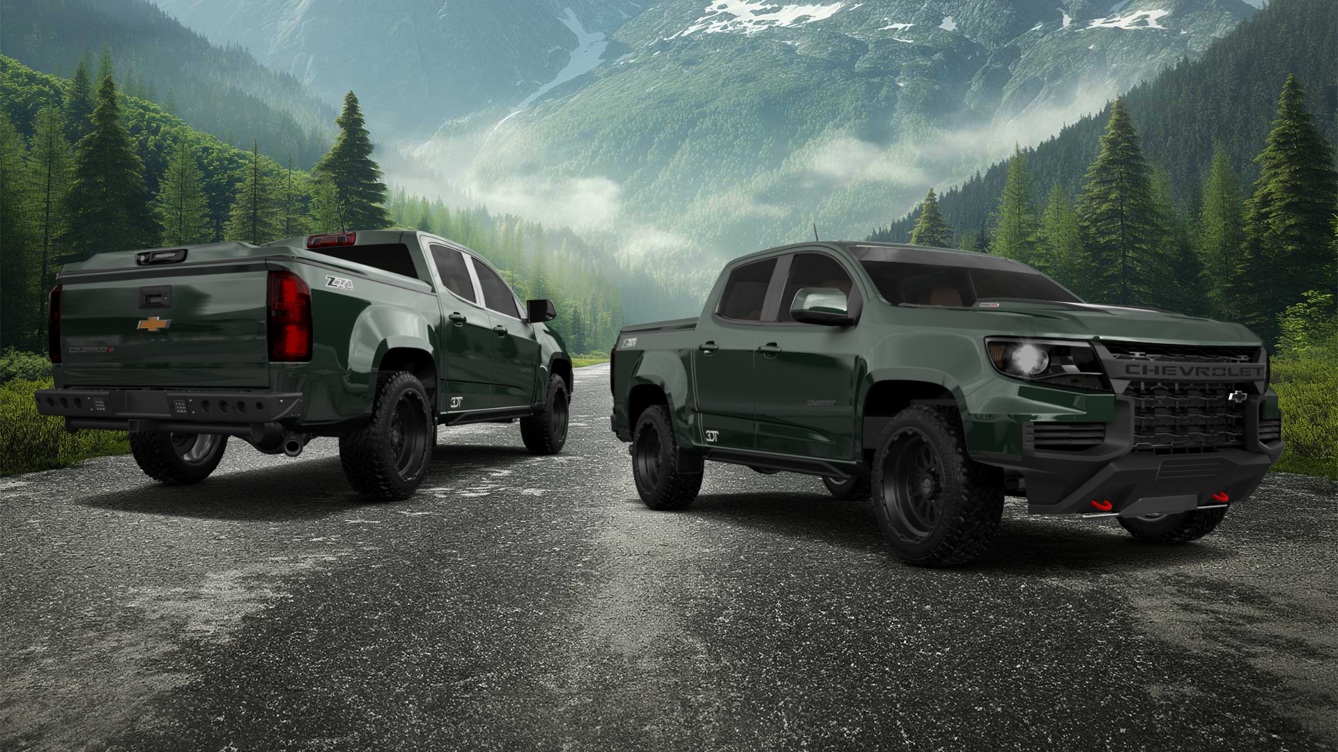 Chevrolet Colorado Crew Cab 4 Door pickup truck 2015 tuning