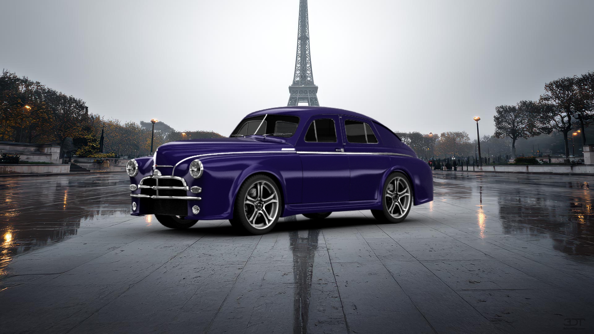 GAZ M20 Pobeda Fastback 1950 tuning