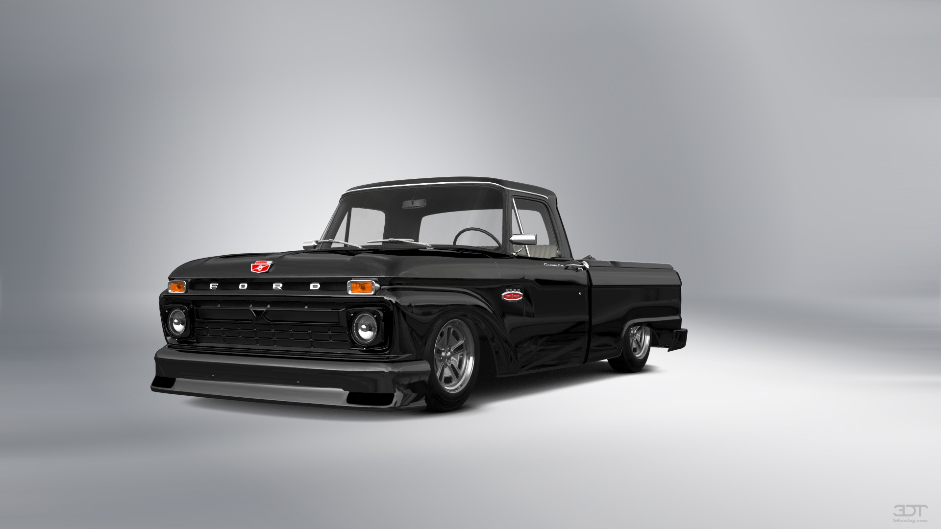 Ford F-100 Custom Cab 2 Door pickup truck 1966