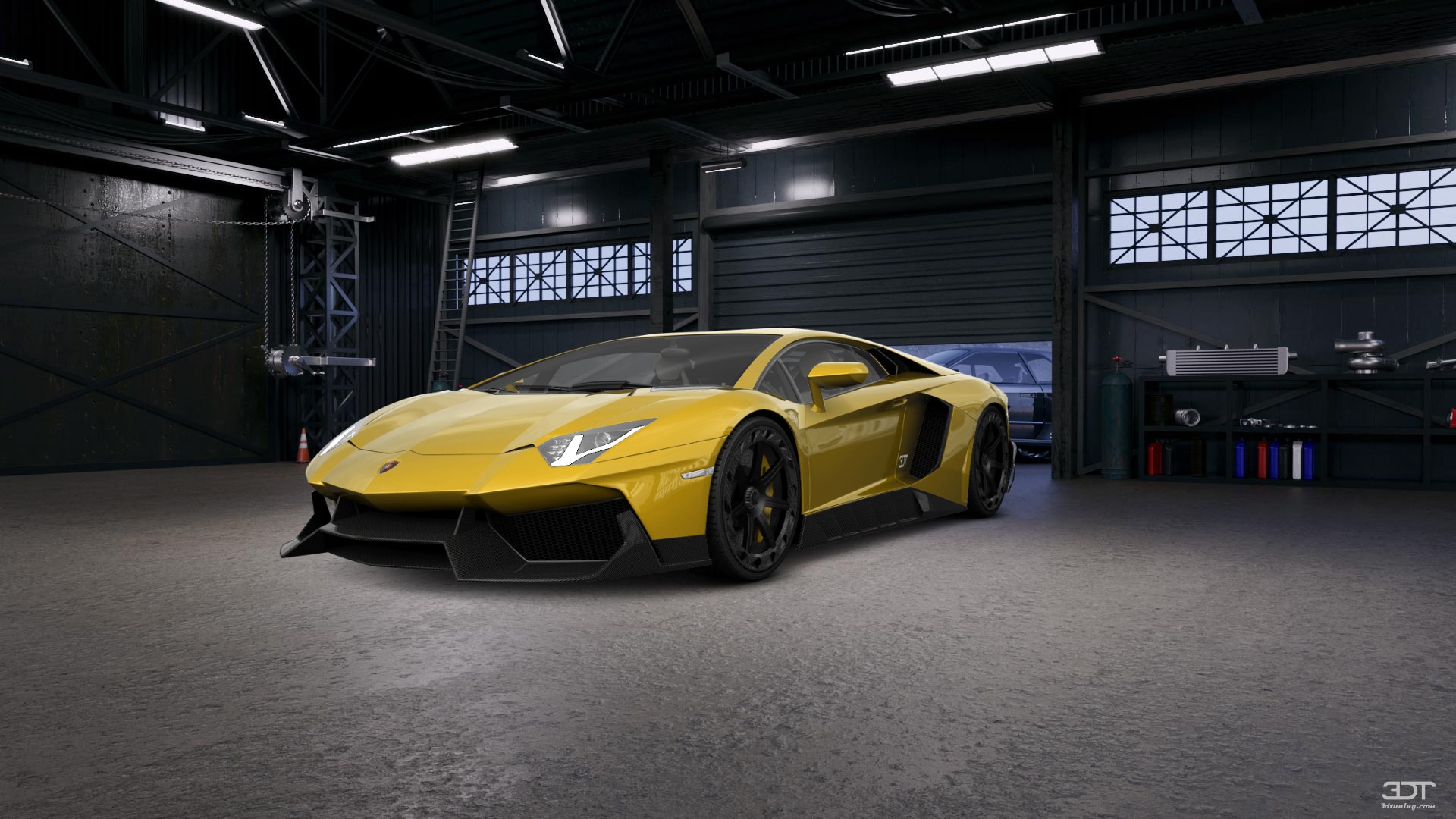 Lamborghini Aventador 2 Door Coupe 2012 tuning