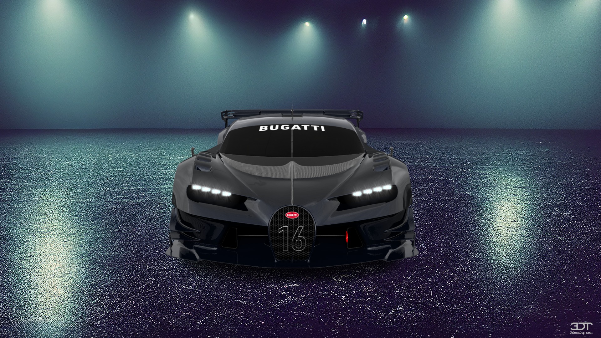 Tuning Bugatti Vision GT Supercar 2015