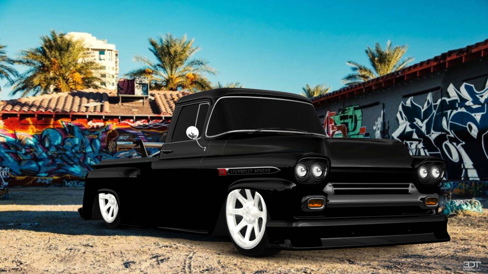 Chevrolet Apache Stepside 2 Door pickup truck 1959 Images